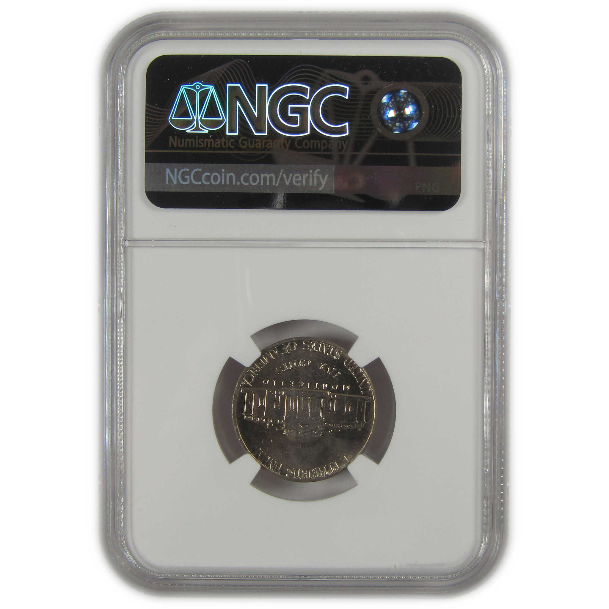 1972 D Jefferson Nickel MS 66 5FS NGC Original Bag Fragment SKU:I23504