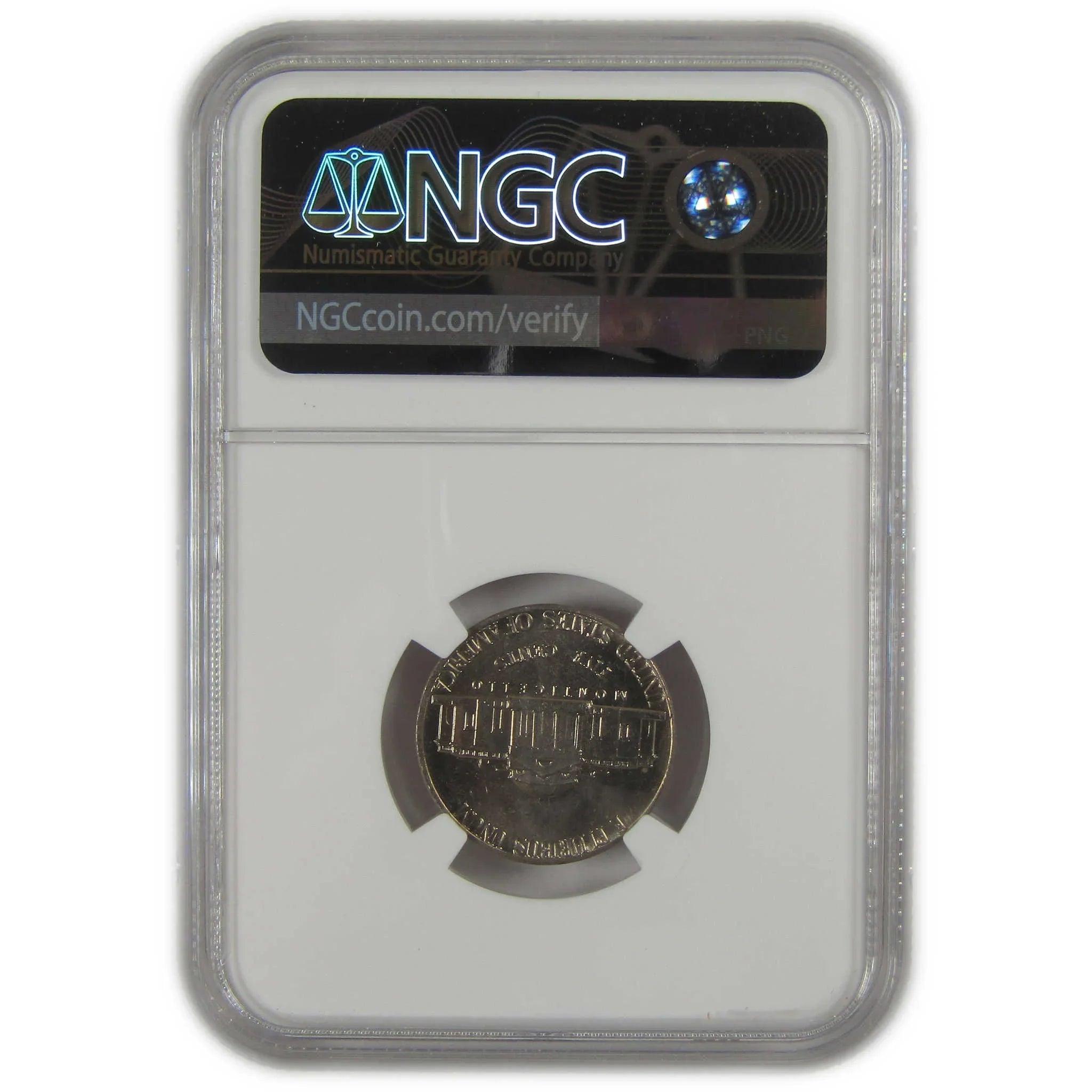 1972 D Jefferson Nickel MS 66 5FS NGC Original Bag Fragment SKU:I23504