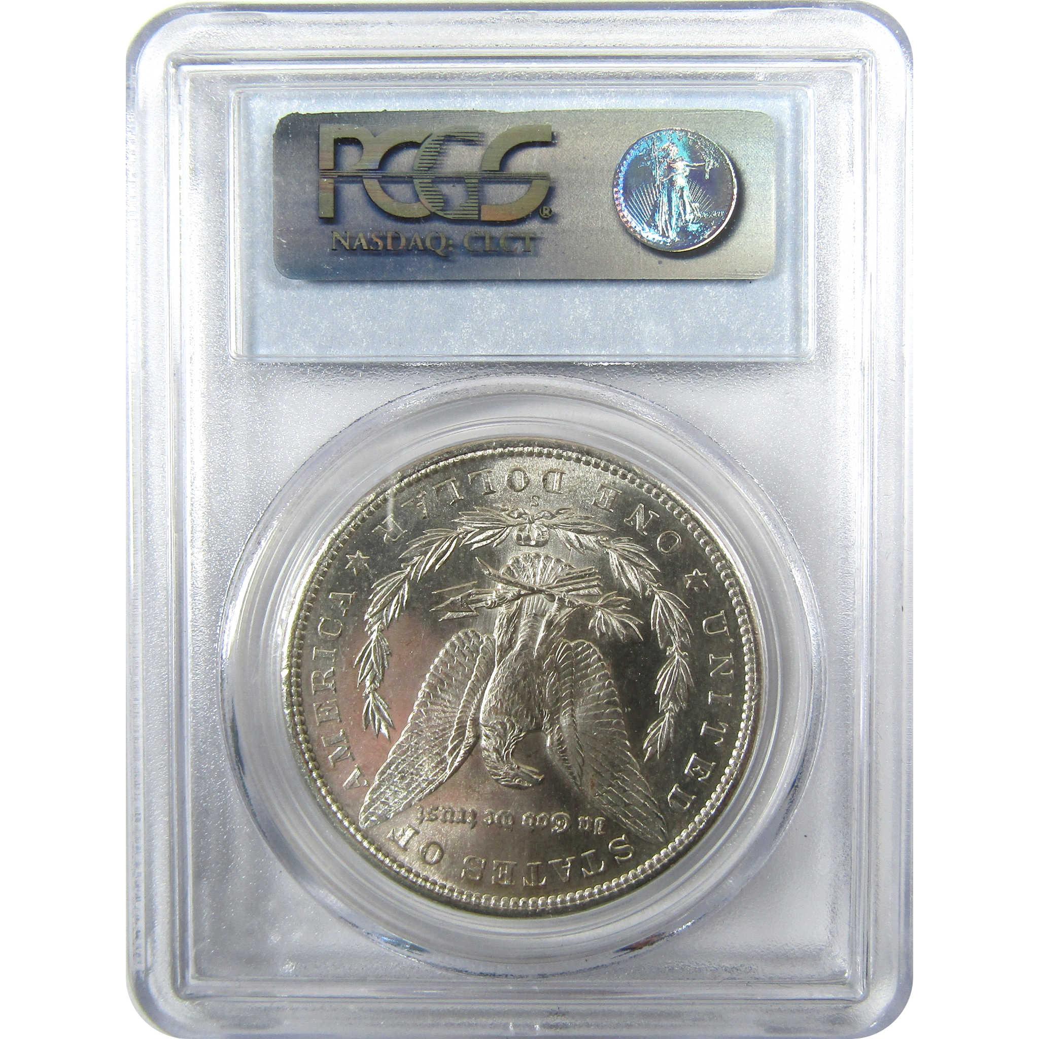 1880 S Morgan Silver $1 MS 62 PCGS McClaren Collection II SKU:CP1047 - Morgan coin - Morgan silver dollar - Morgan silver dollar for sale - Profile Coins & Collectibles