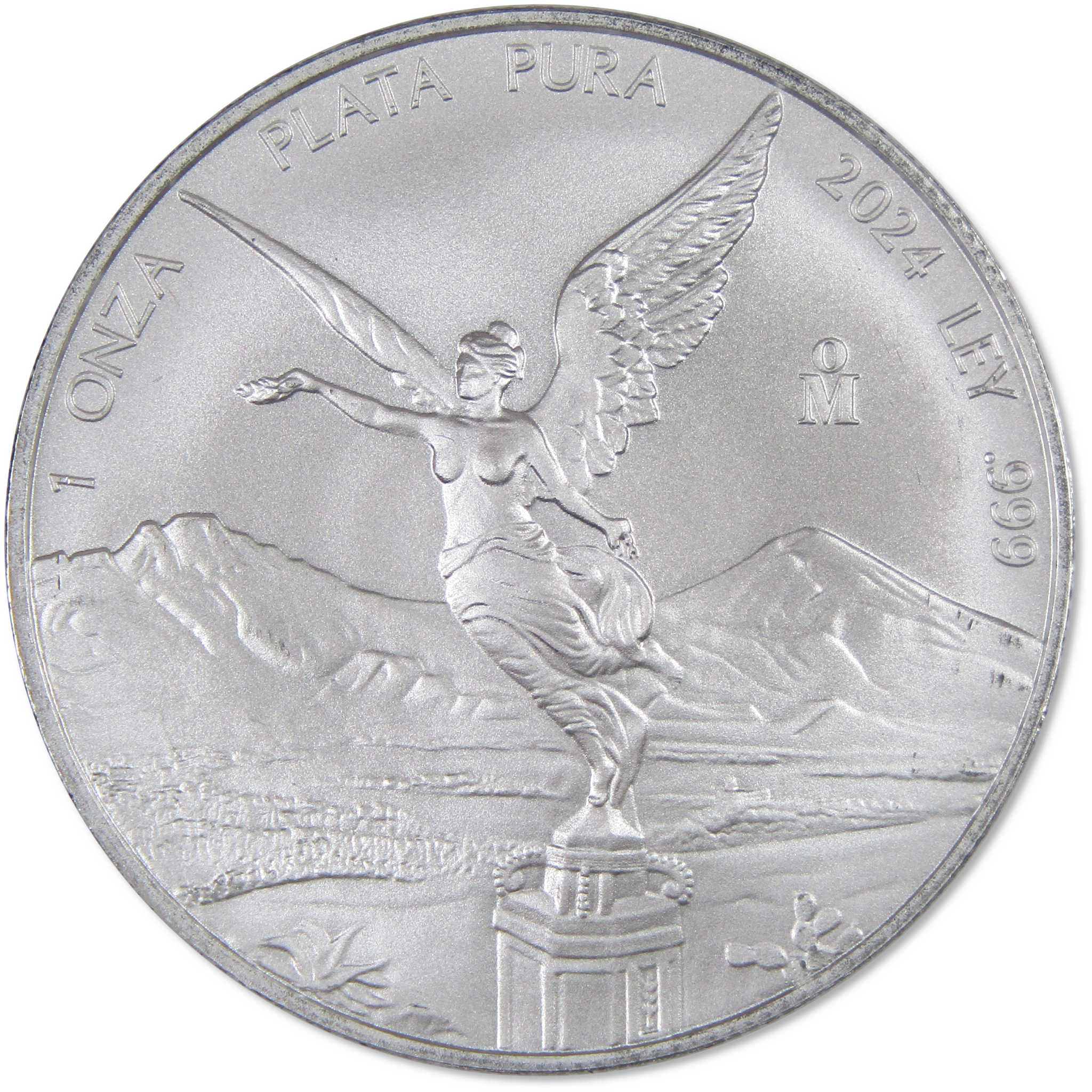 2024 Mexican Libertad BU Brilliant Uncirculated 1 oz .999 Silver Coin
