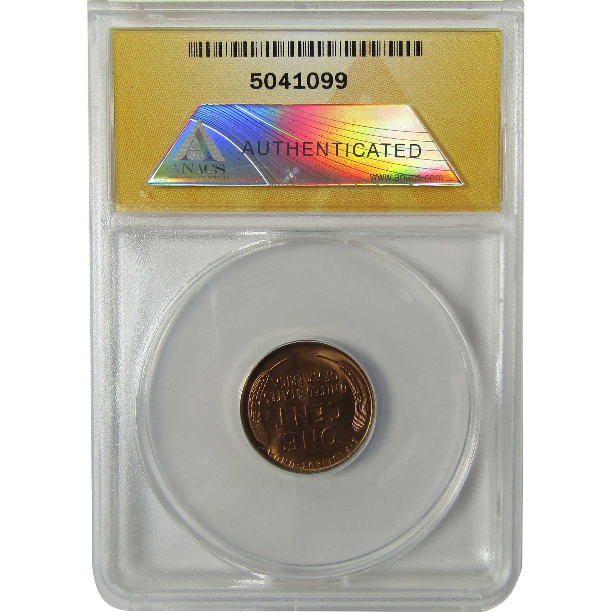 1930 Lincoln Wheat Cent MS 63 RB ANACS Uncirculated Penny SKU:I28452