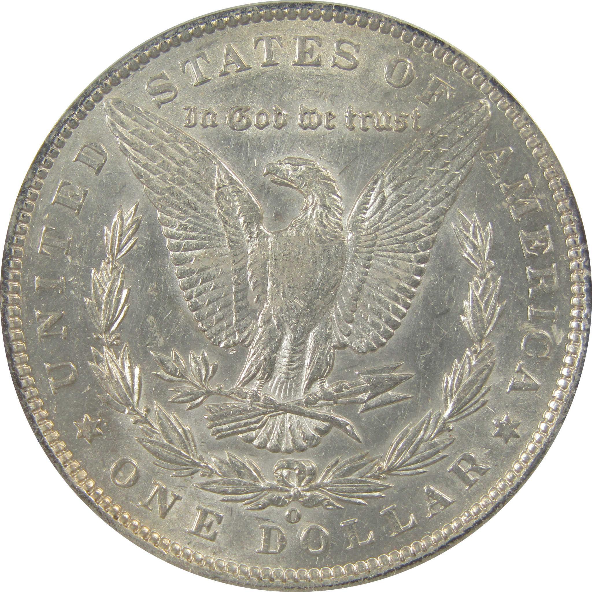 1889 O Morgan Dollar AU 58 Details ANACS Silver $1 Coin SKU:I22367 - Morgan coin - Morgan silver dollar - Morgan silver dollar for sale - Profile Coins & Collectibles