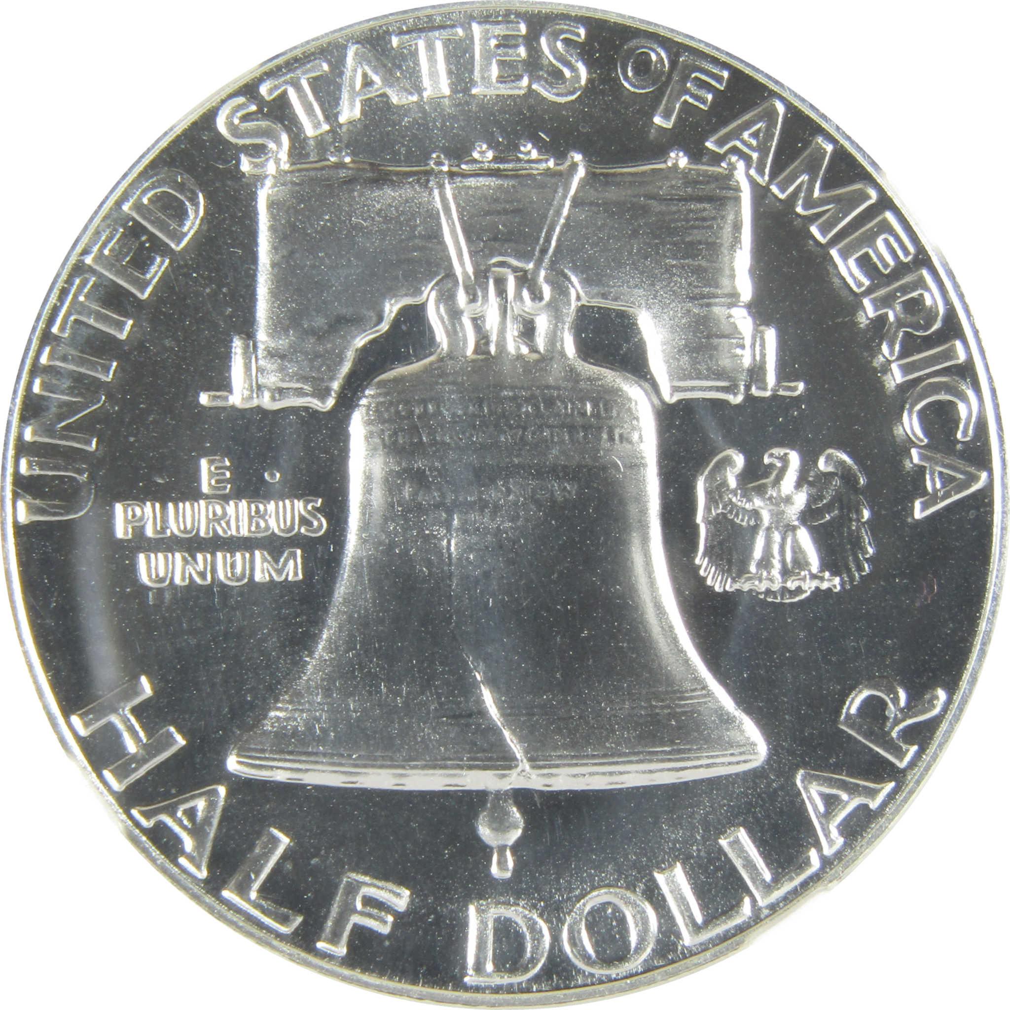 1955 Franklin Silver Half Dollar PF 68 NGC Proof 50c Coin SKU:I27402