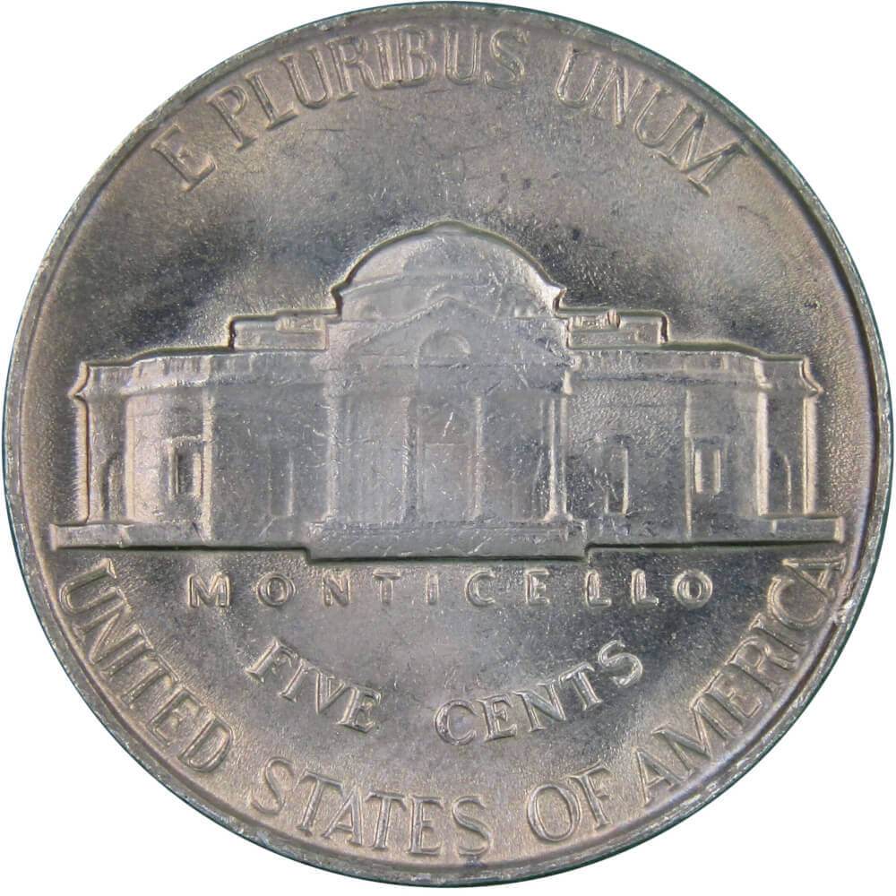 1946 Jefferson Nickel Uncirculated Mint State 5c Coin Collectible