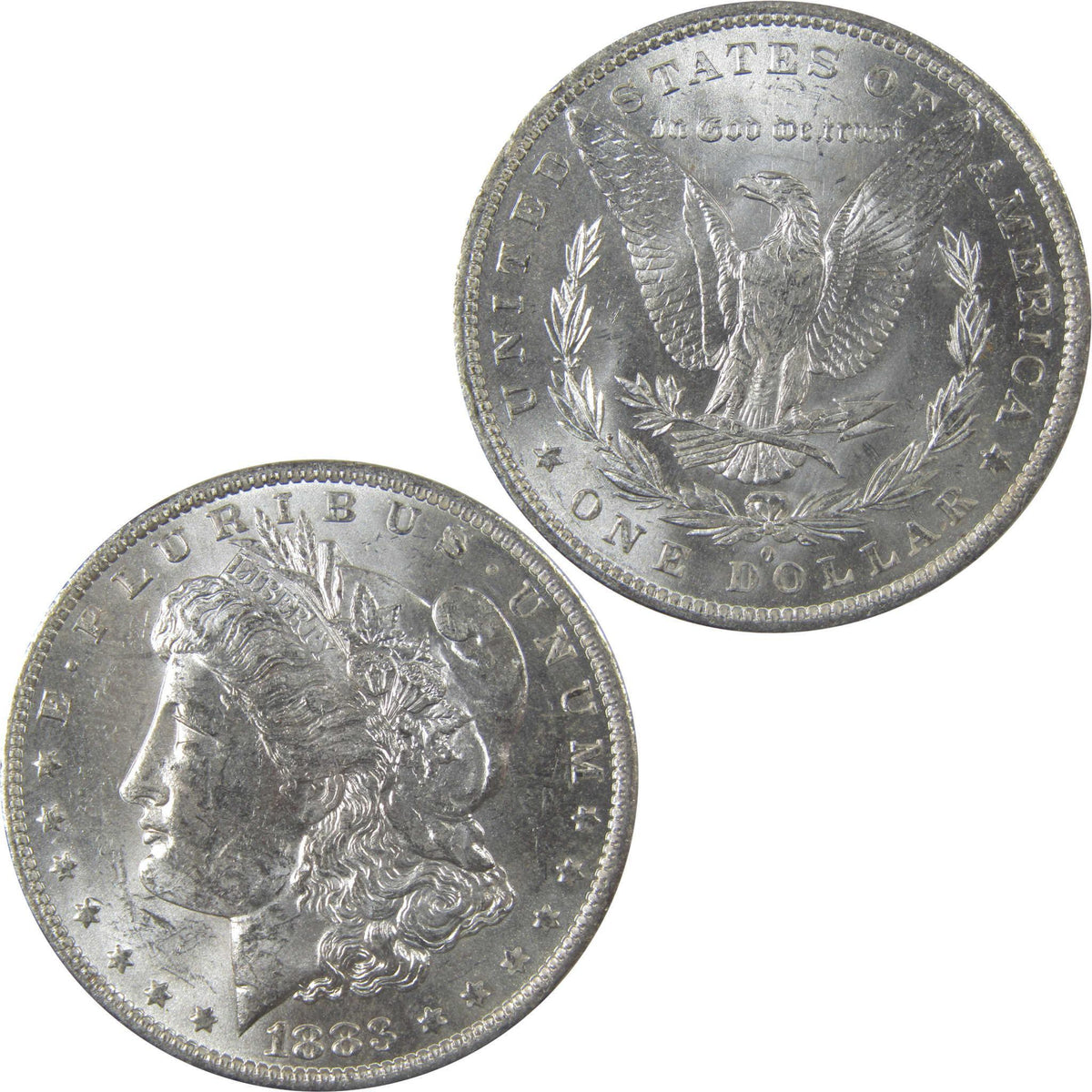 1883 O Morgan Silver Dollar Uncirculated Mint State $1 Coin SKU:I24838 - Morgan coin - Morgan silver dollar - Morgan silver dollar for sale - Profile Coins & Collectibles
