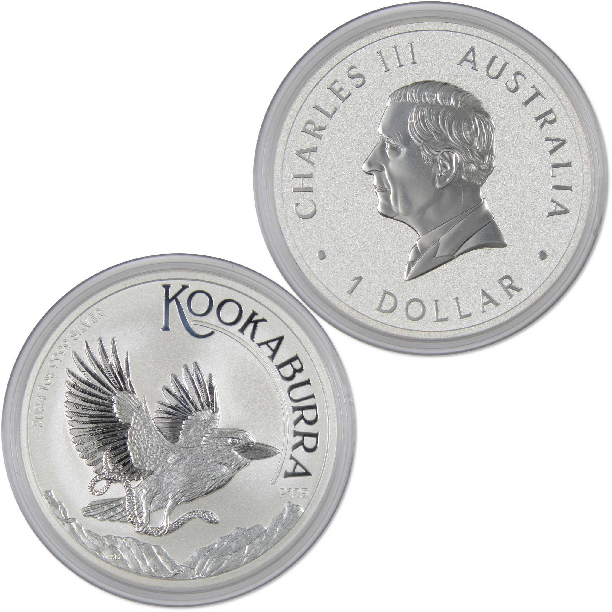 2024 Australian Kookaburra BU Brilliant Uncirculated 1 oz .9999 Silver