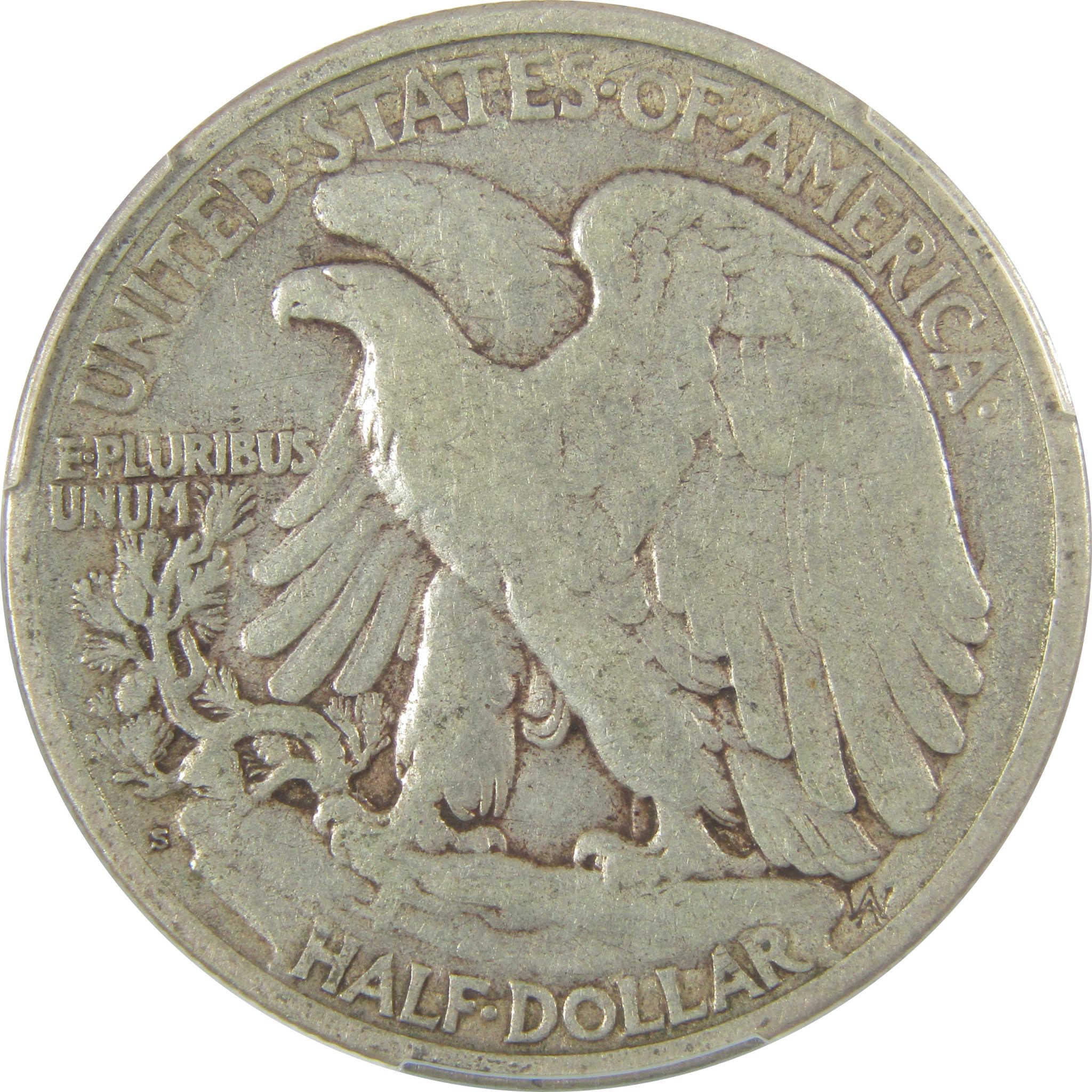1921 S Liberty Walking Half Dollar VF 20 PCGS Silver SKU:I19619