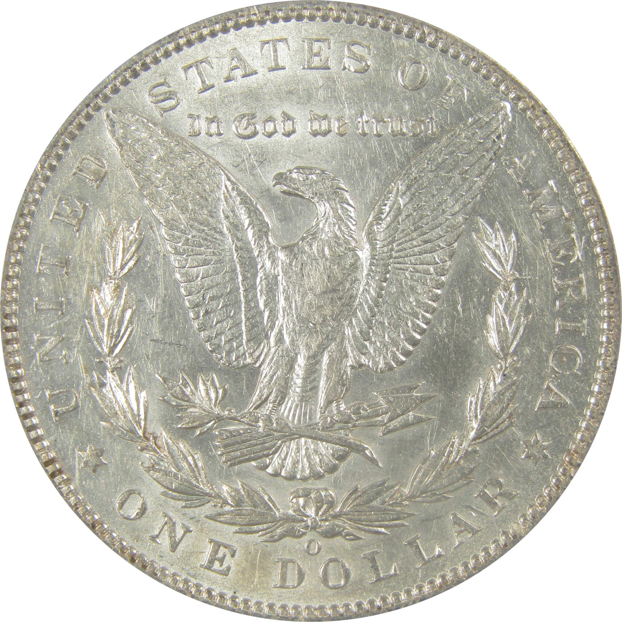 1896 O Morgan Dollar AU 50 Details ANACS Silver $1 Coin SKU:I21785 - Morgan coin - Morgan silver dollar - Morgan silver dollar for sale - Profile Coins & Collectibles