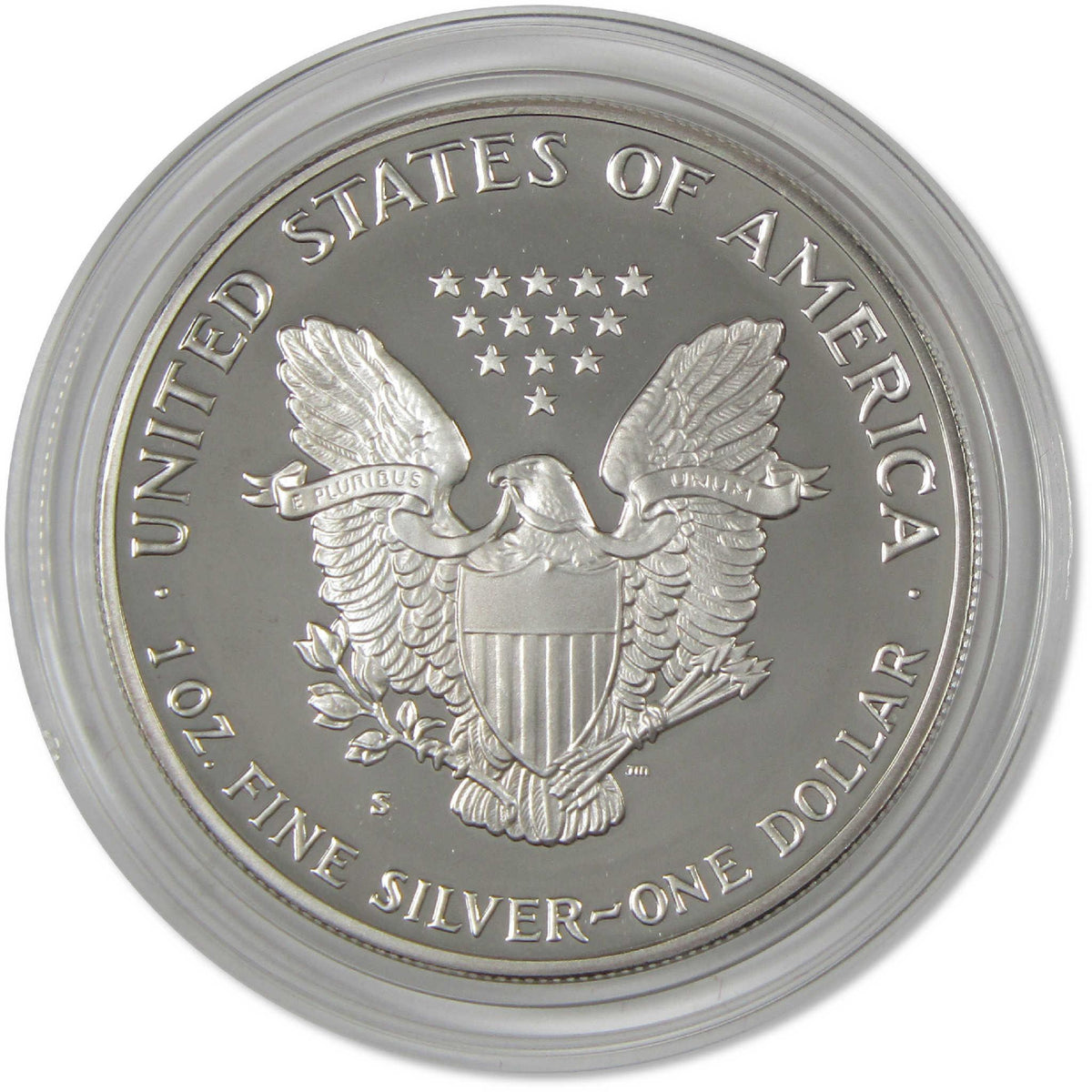 1992 S American Silver Eagle Proof $1 Coin Collectible OGP COA