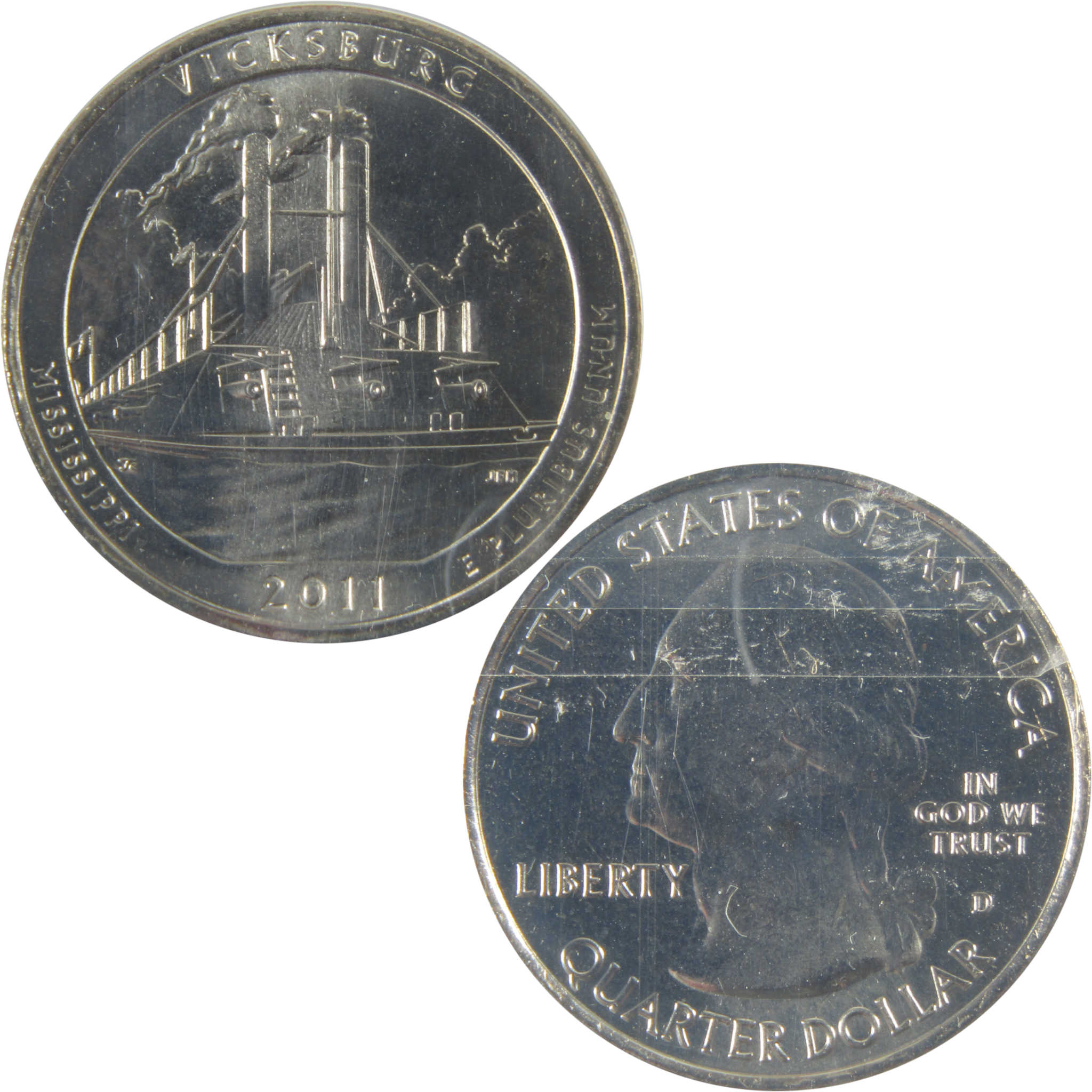 2011 Vicksburg America the Beautiful Quarters 3-Coin Set SKU:CPC9004