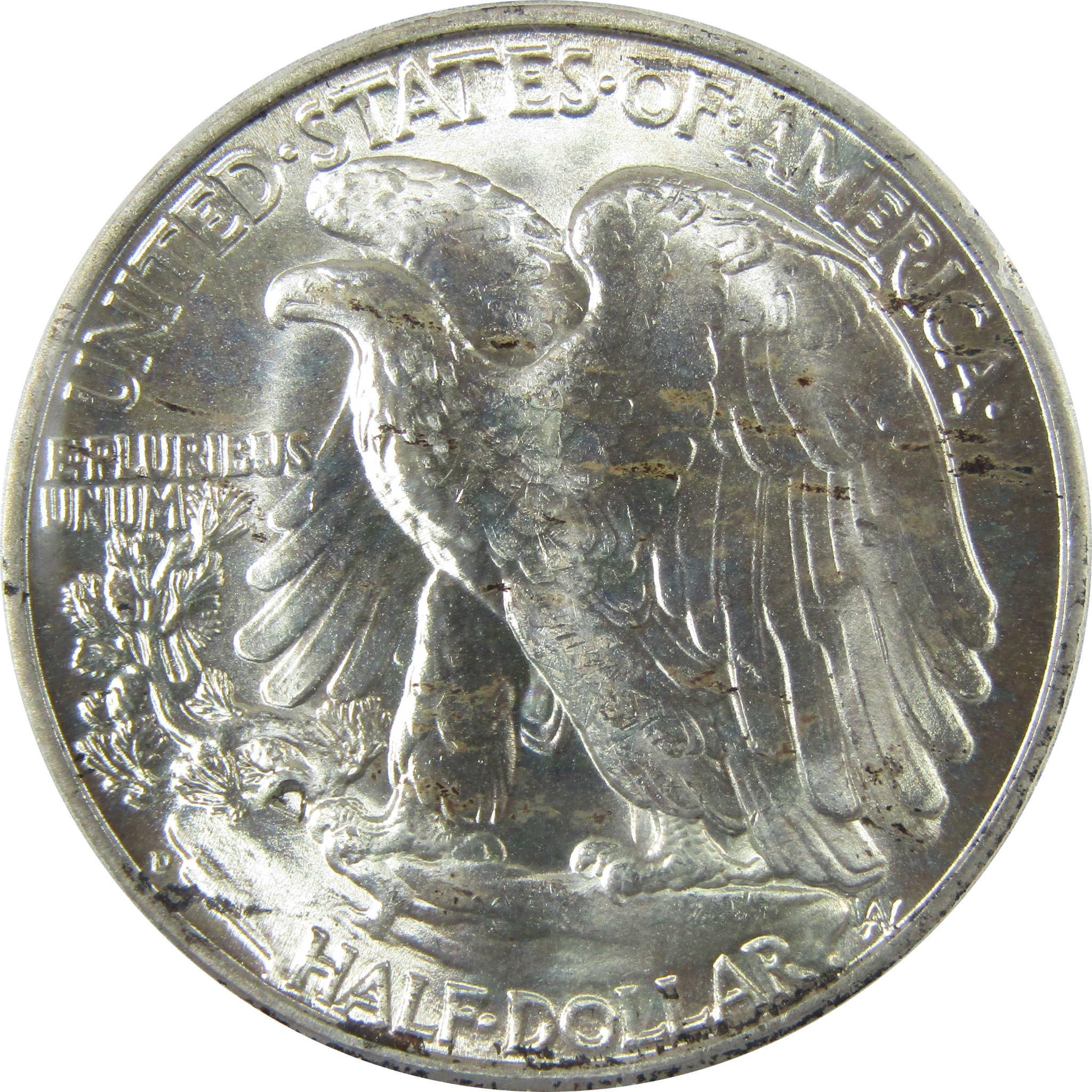 1947 D Liberty Walking Silver 50cMS 65 PCGS Uncirculated SKU:CP1416