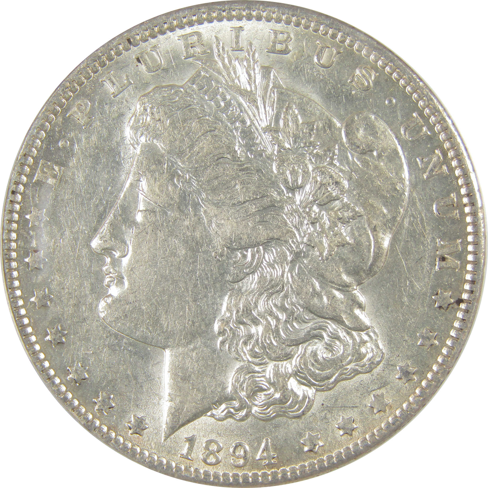 1894 O Morgan Dollar AU 53 ANACS Silver $1 Coin SKU:I19356 - Morgan coin - Morgan silver dollar - Morgan silver dollar for sale - Profile Coins & Collectibles