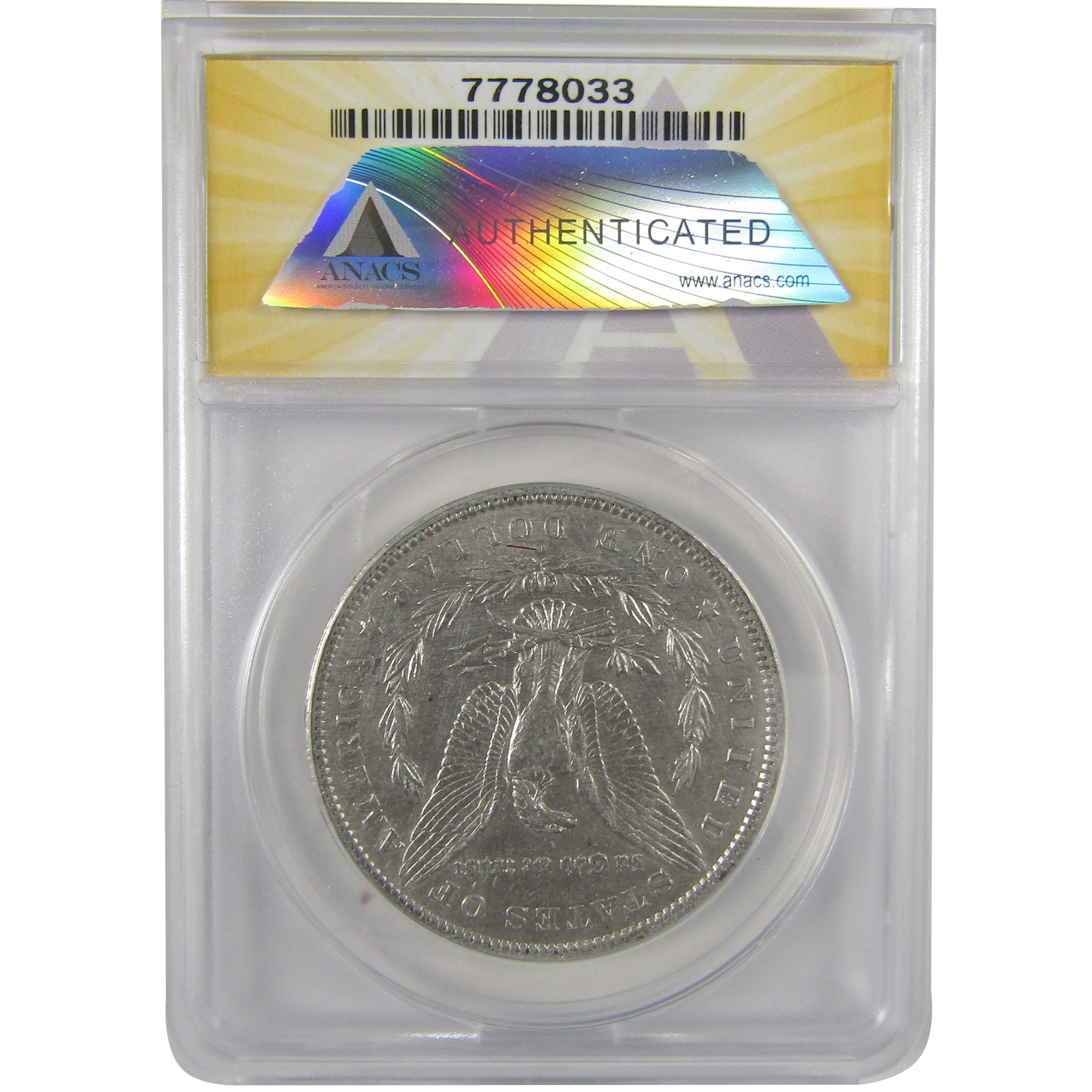 1896 O Morgan Dollar AU 50 Details ANACS Silver $1 Coin SKU:I19037 - Morgan coin - Morgan silver dollar - Morgan silver dollar for sale - Profile Coins & Collectibles