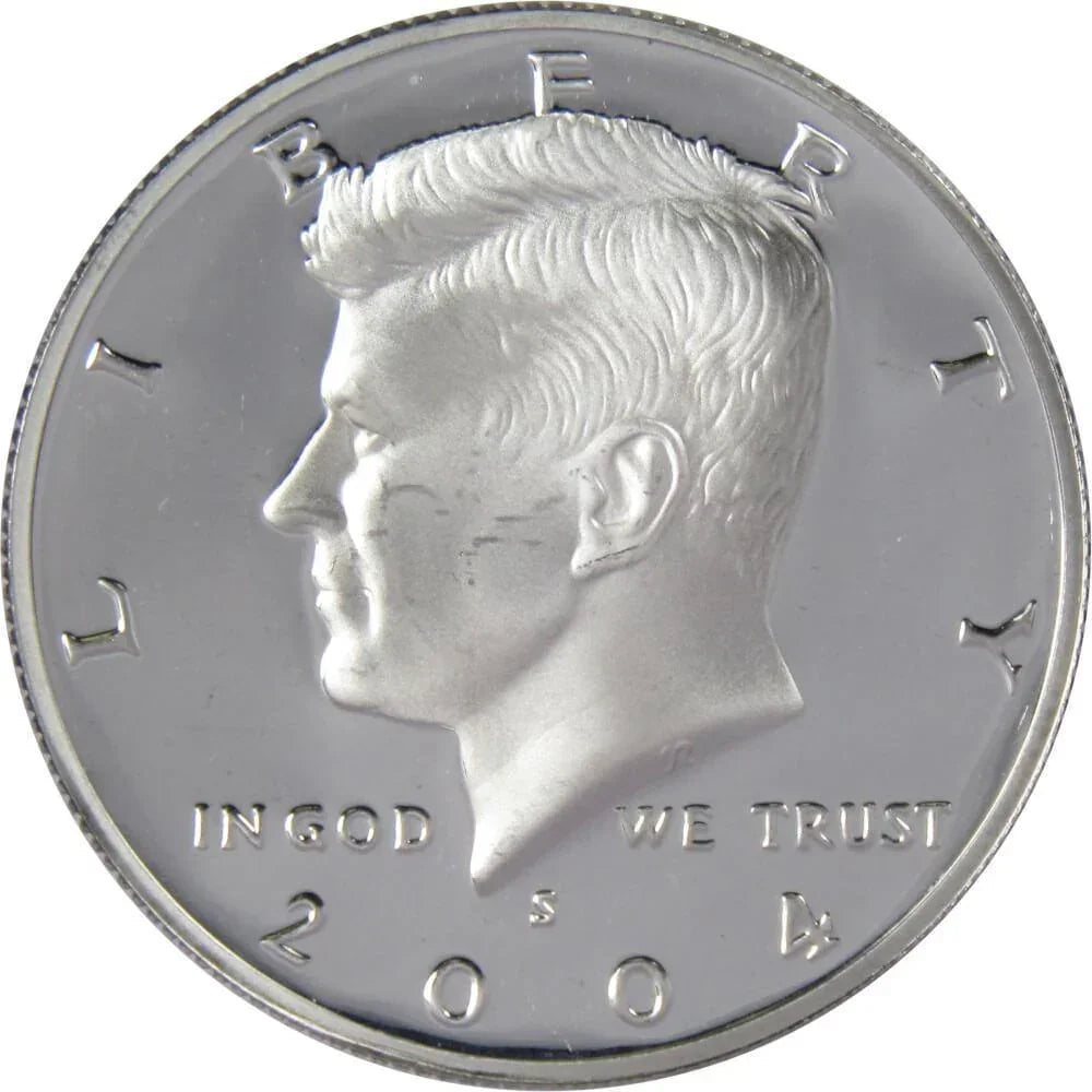 2004 S Kennedy Silver Half Dollar Proof 50c Coin Collectible