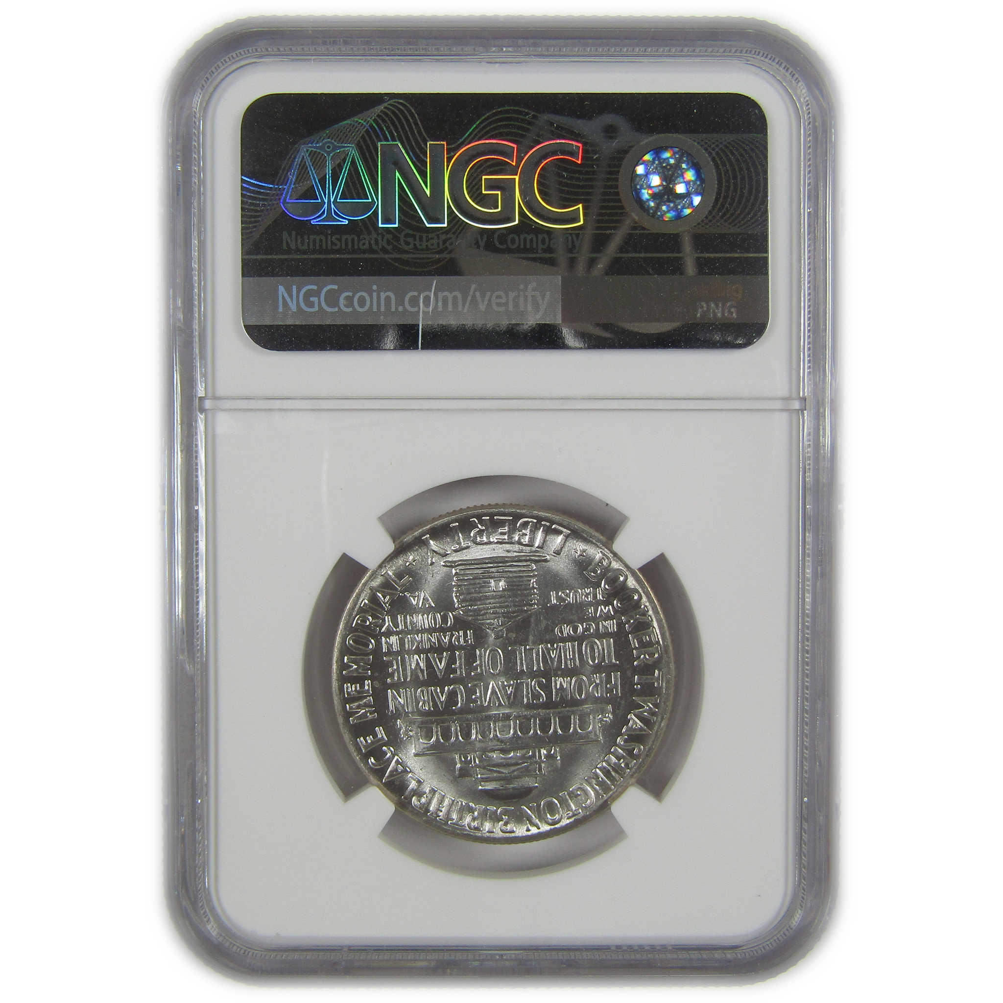 1951 Booker T Washington Commemorative Silver Half Dollar MS 65 NGC