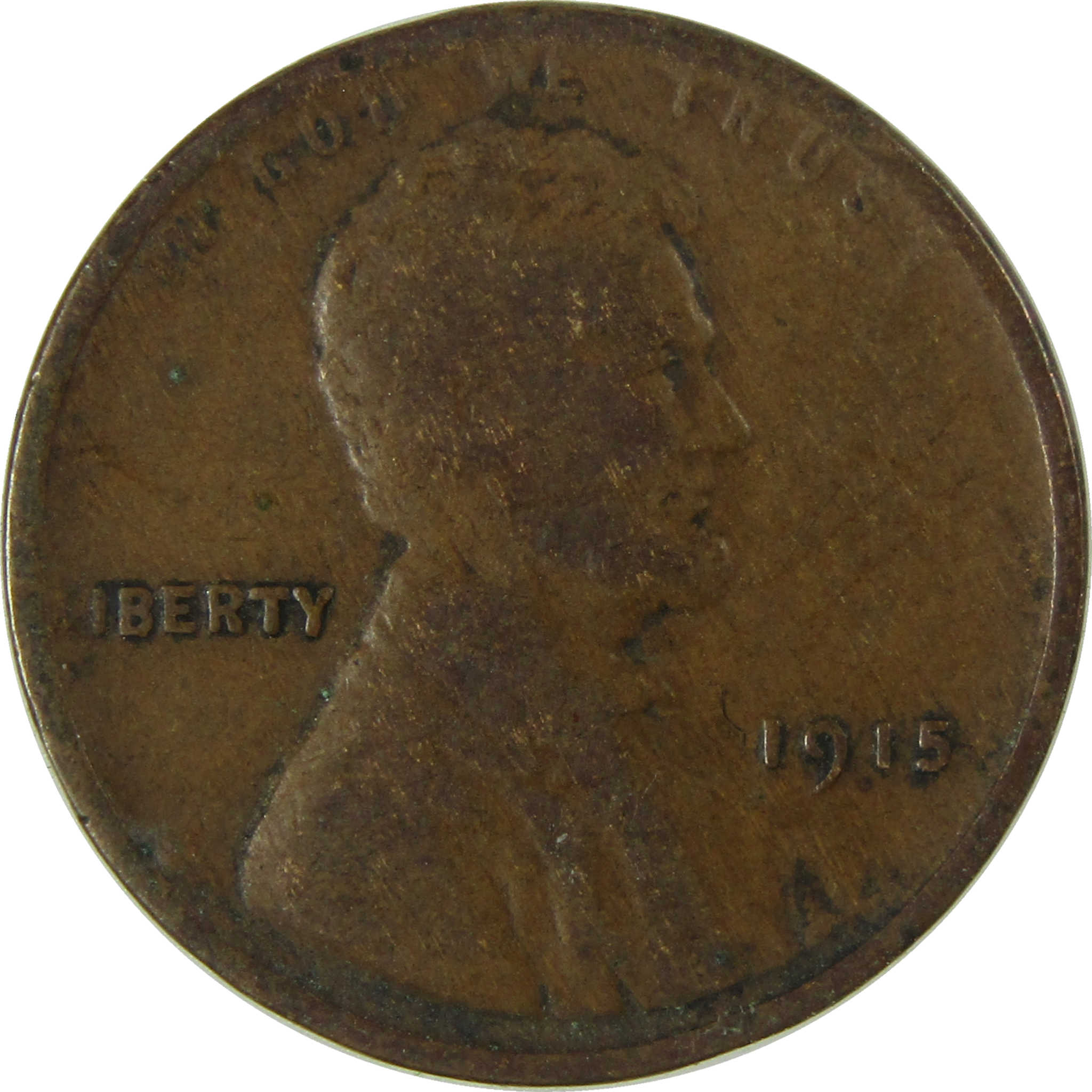 1915 Lincoln Wheat Cent VG Very Good Penny 1c Coin SKU:I26738