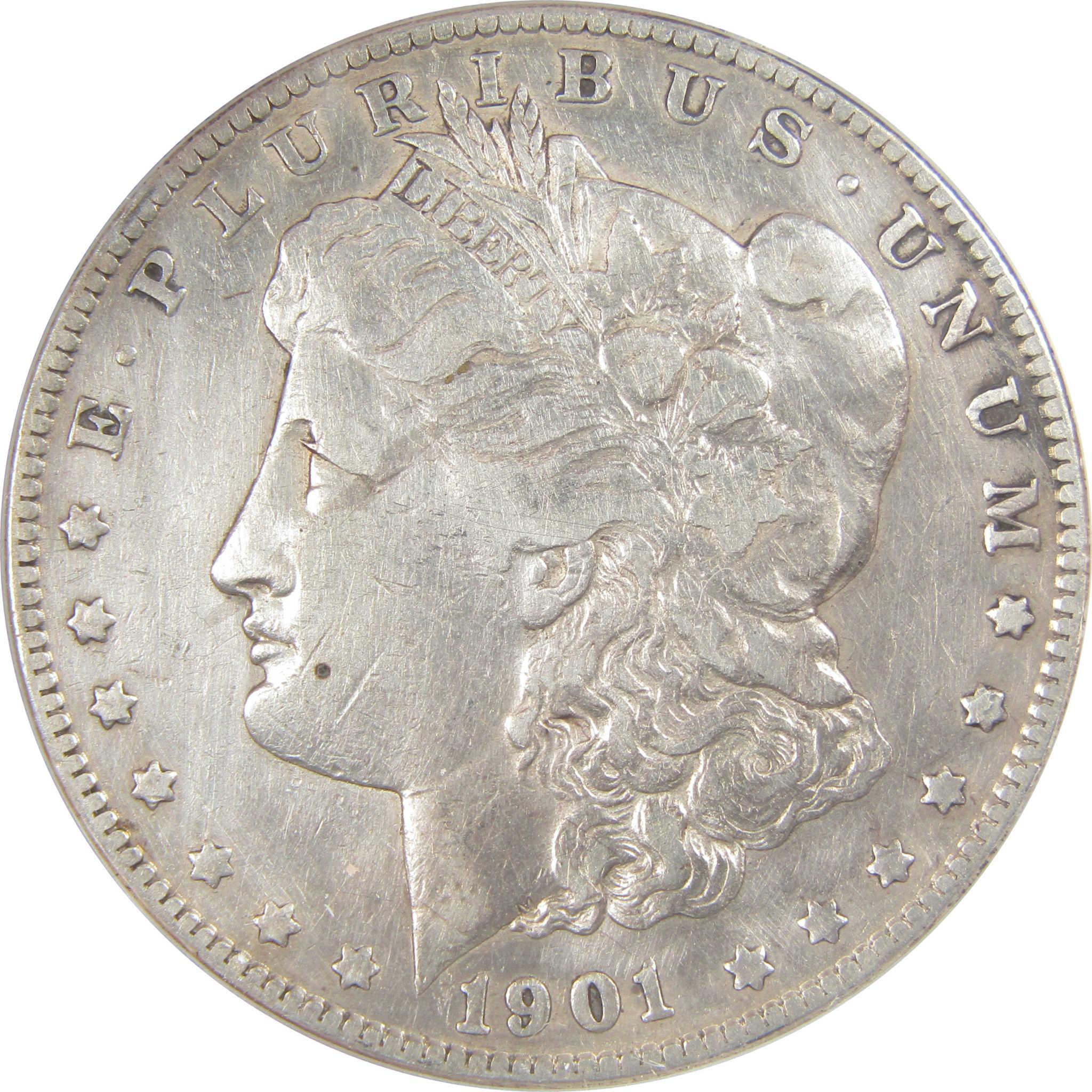 1901 S Morgan Silver Dollar VF 35 Details ANACS $1 Coin SKU:I25413 - Morgan coin - Morgan silver dollar - Morgan silver dollar for sale - Profile Coins & Collectibles