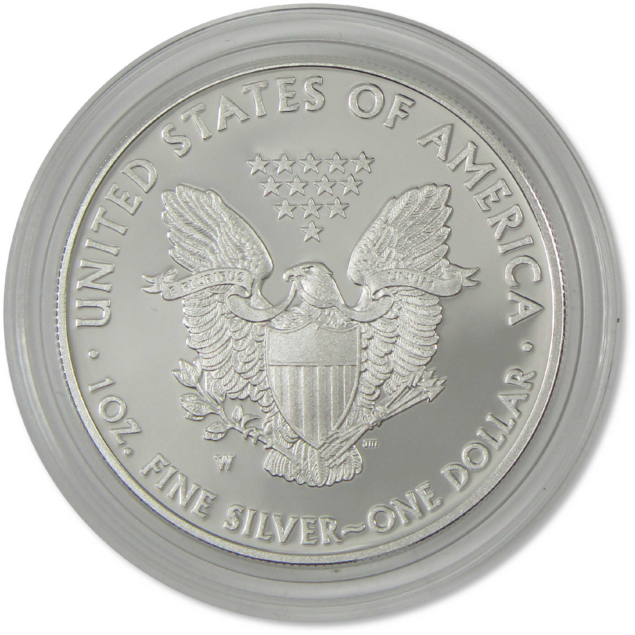 2013 W American Silver Eagle Choice Proof Bullion $1 Coin OGP COA
