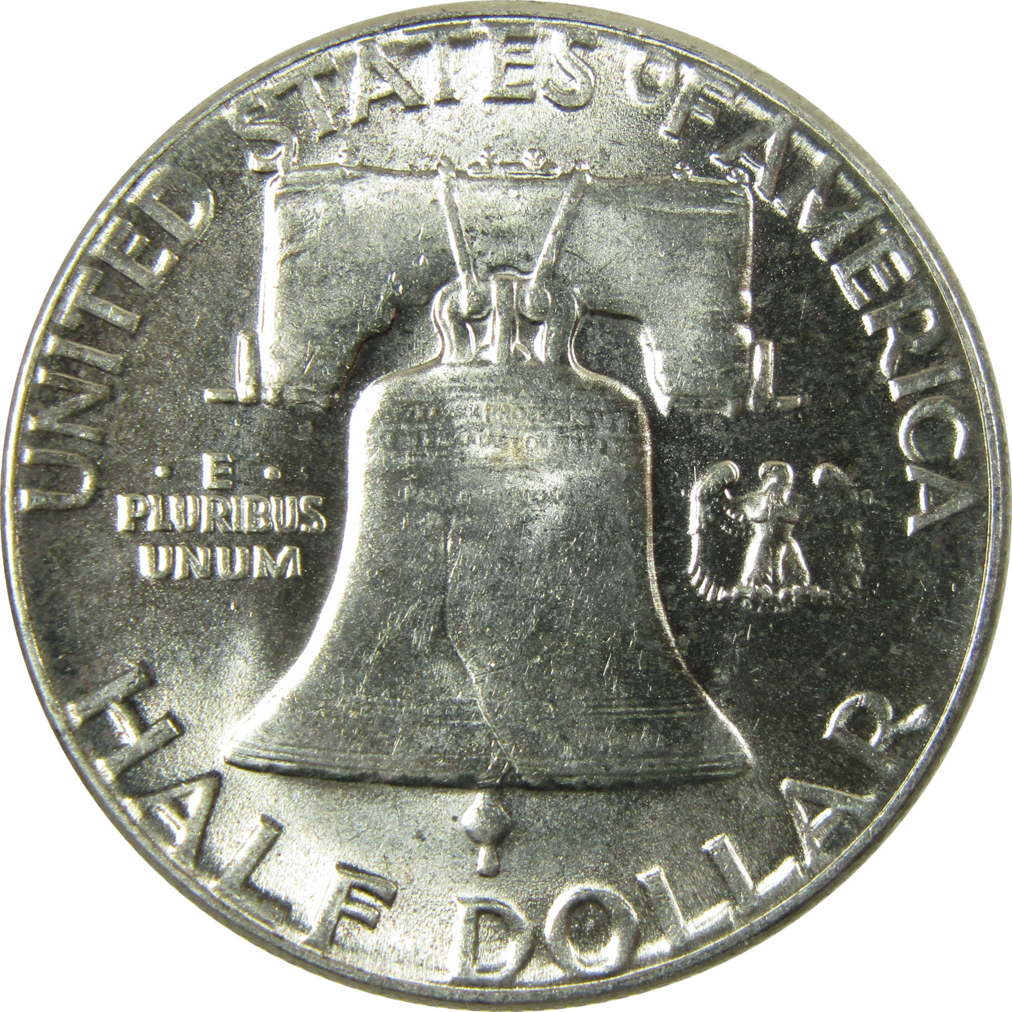 1951 Franklin Silver Half Dollar Uncirculated Mint State SKU:I28112