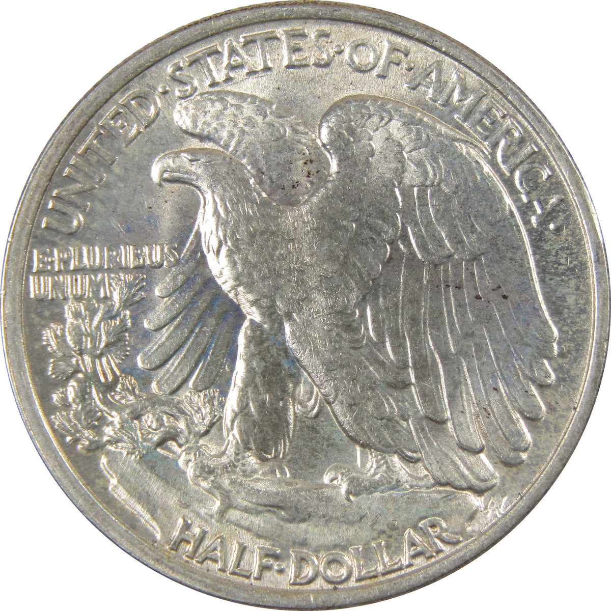 1943 Liberty Walking Silver 50c Borderline Uncirculated SKU:I28679
