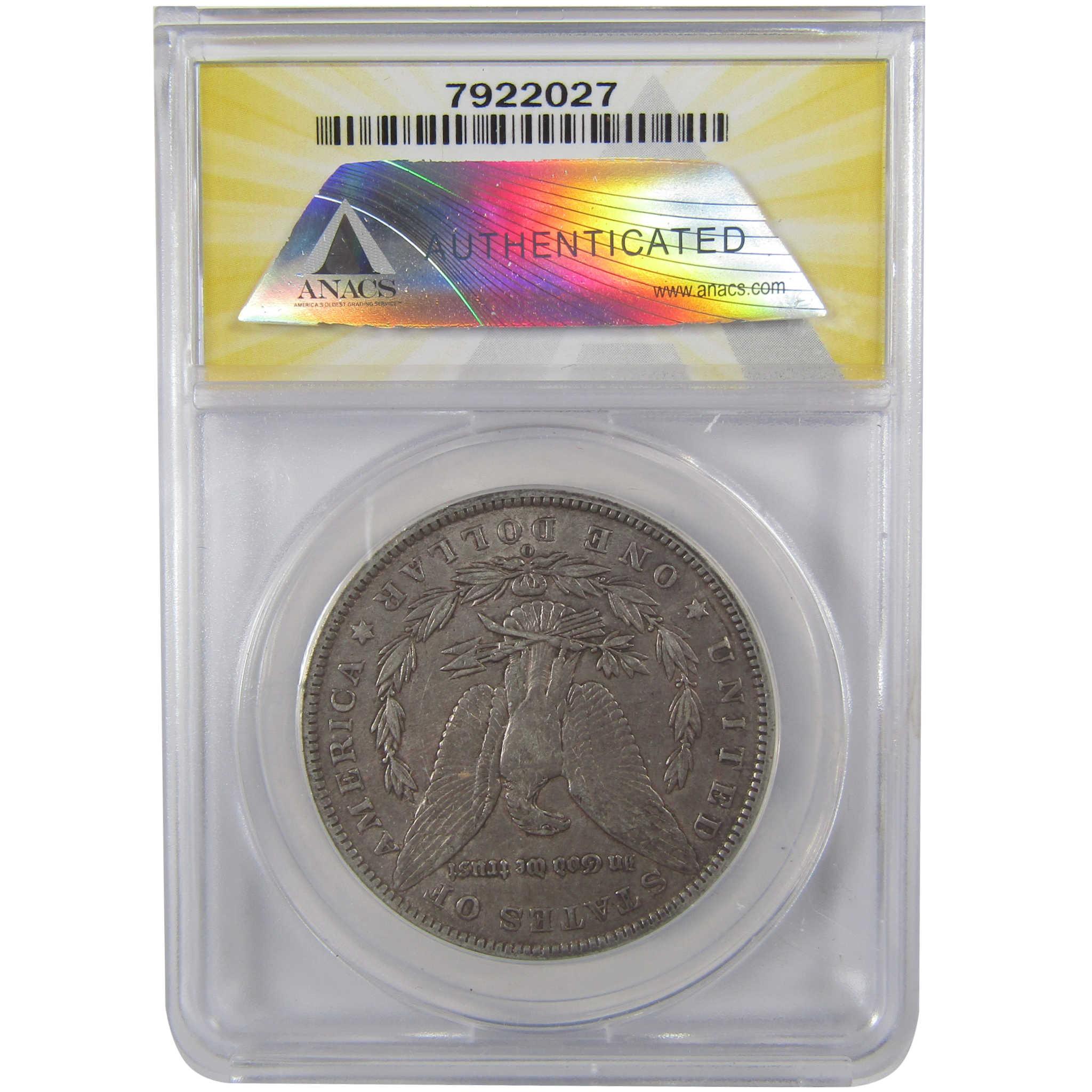 1896 O Morgan Silver Dollar VF 35 ANACS $1 Coin SKU:I25654 - Morgan coin - Morgan silver dollar - Morgan silver dollar for sale - Profile Coins & Collectibles