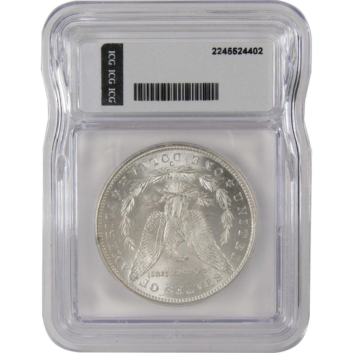 1879 O Morgan Silver Dollar MS 64 ICG Uncirculated $1 Coin SKU:I29181