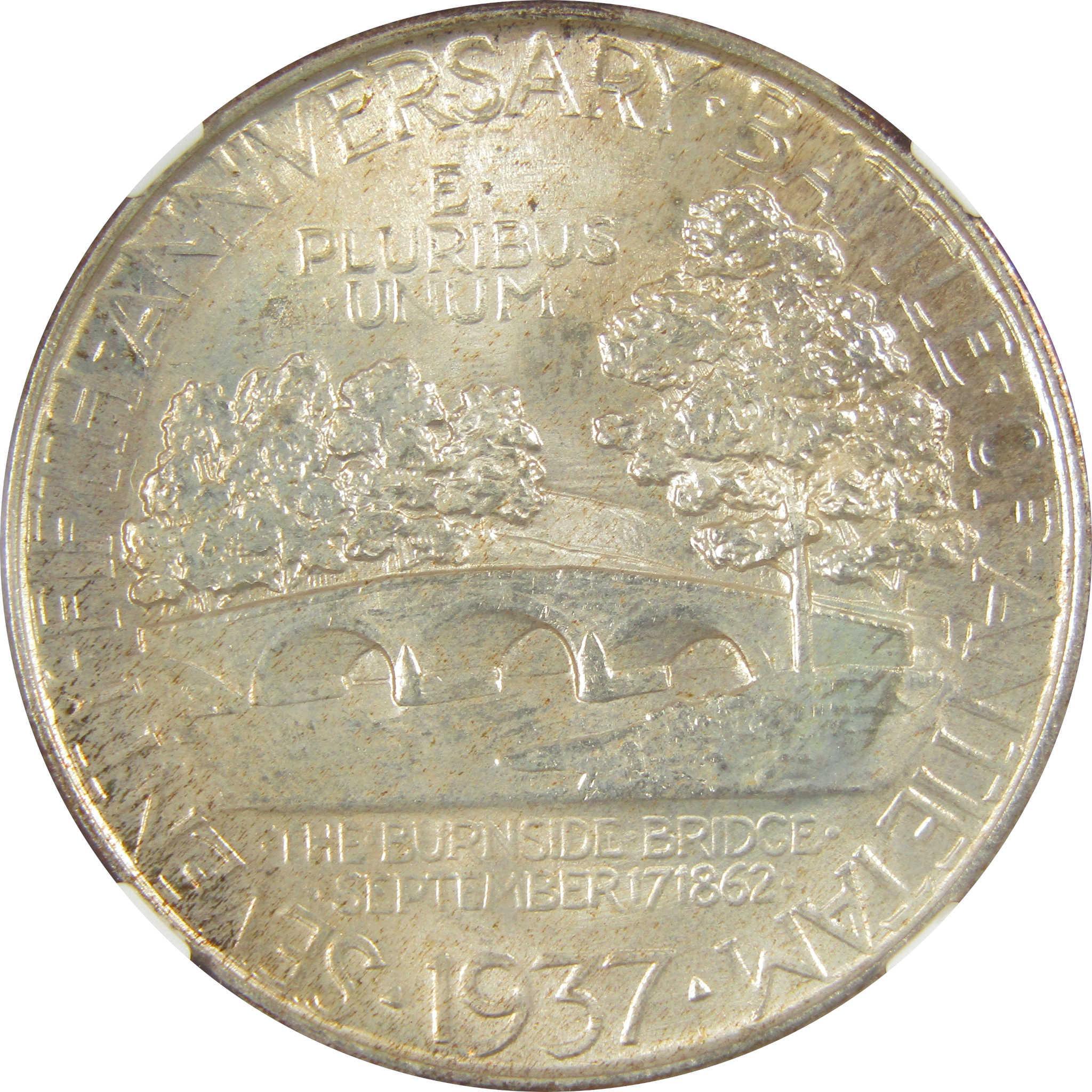Battle Of Antietam Commemorative Half Dollar 1937 MS 67 NGC SKU:I20585