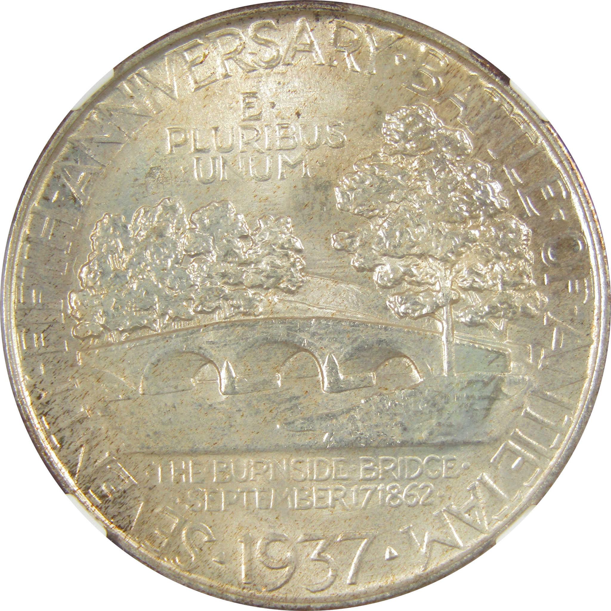 Battle Of Antietam Commemorative Half Dollar 1937 MS 67 NGC SKU:I20585