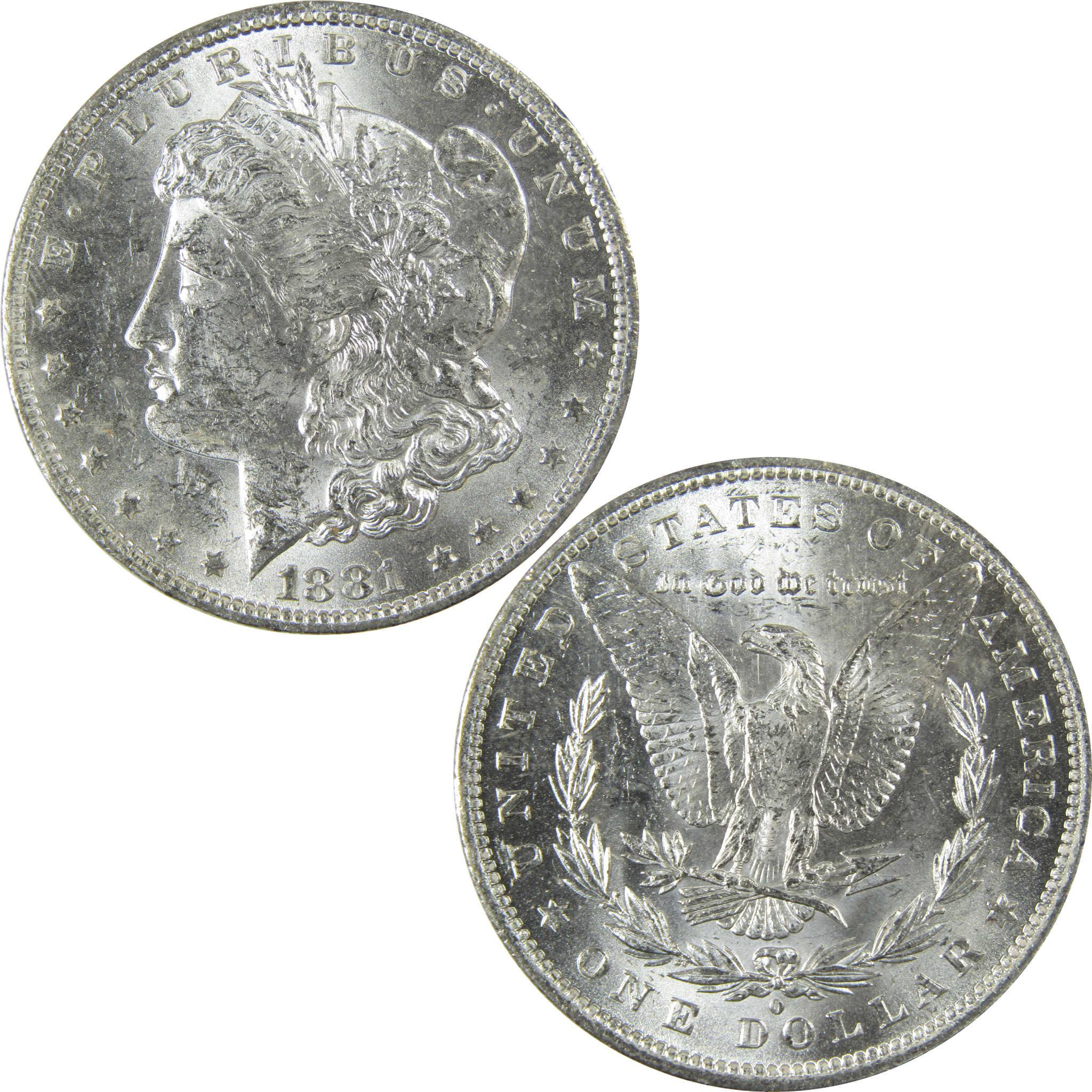 1881 O Morgan Silver Dollar Uncirculated Mint State $1 Coin SKU:I27716 - Morgan coin - Morgan silver dollar - Morgan silver dollar for sale - Profile Coins & Collectibles