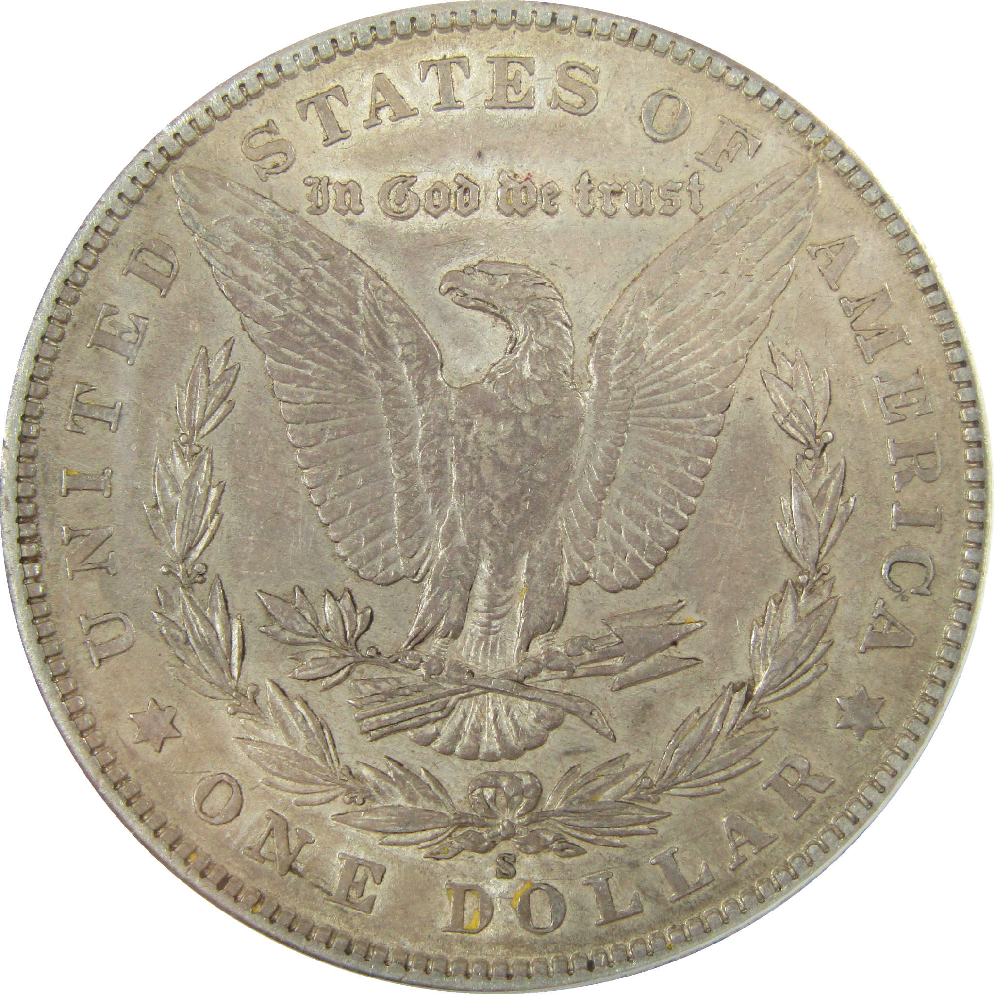 1902 S Morgan Silver Dollar AU 50 ANACS $1 Coin Collectible SKU:I28007