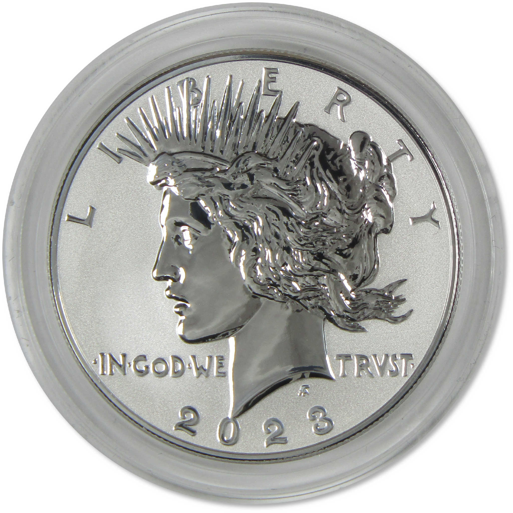 2023 Morgan and Peace Dollar Reverse Proof Two-Coin Set OGP COA