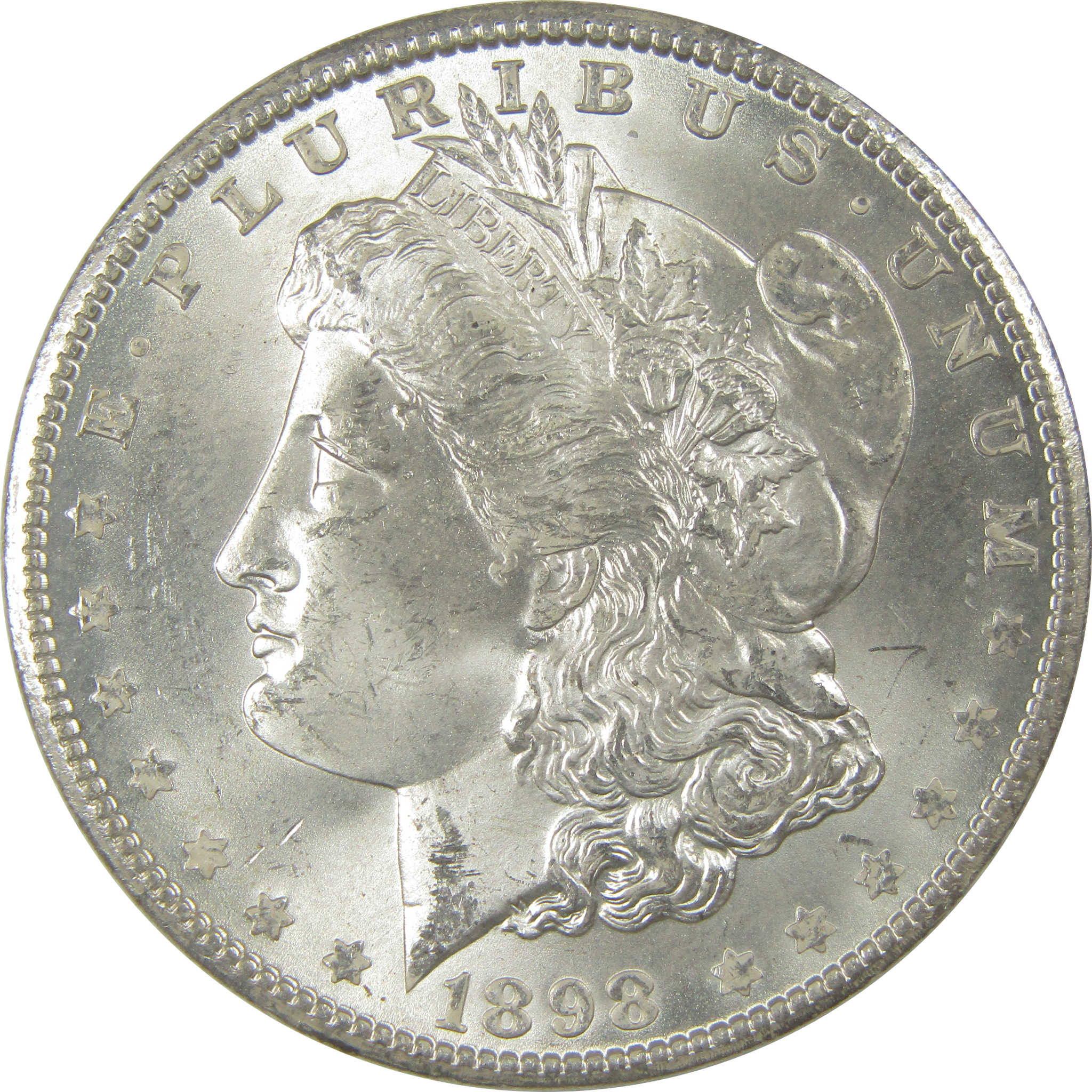 1898 O Morgan Dollar Uncirculated Silver $1 Coin SKU:I20480 - Morgan coin - Morgan silver dollar - Morgan silver dollar for sale - Profile Coins & Collectibles