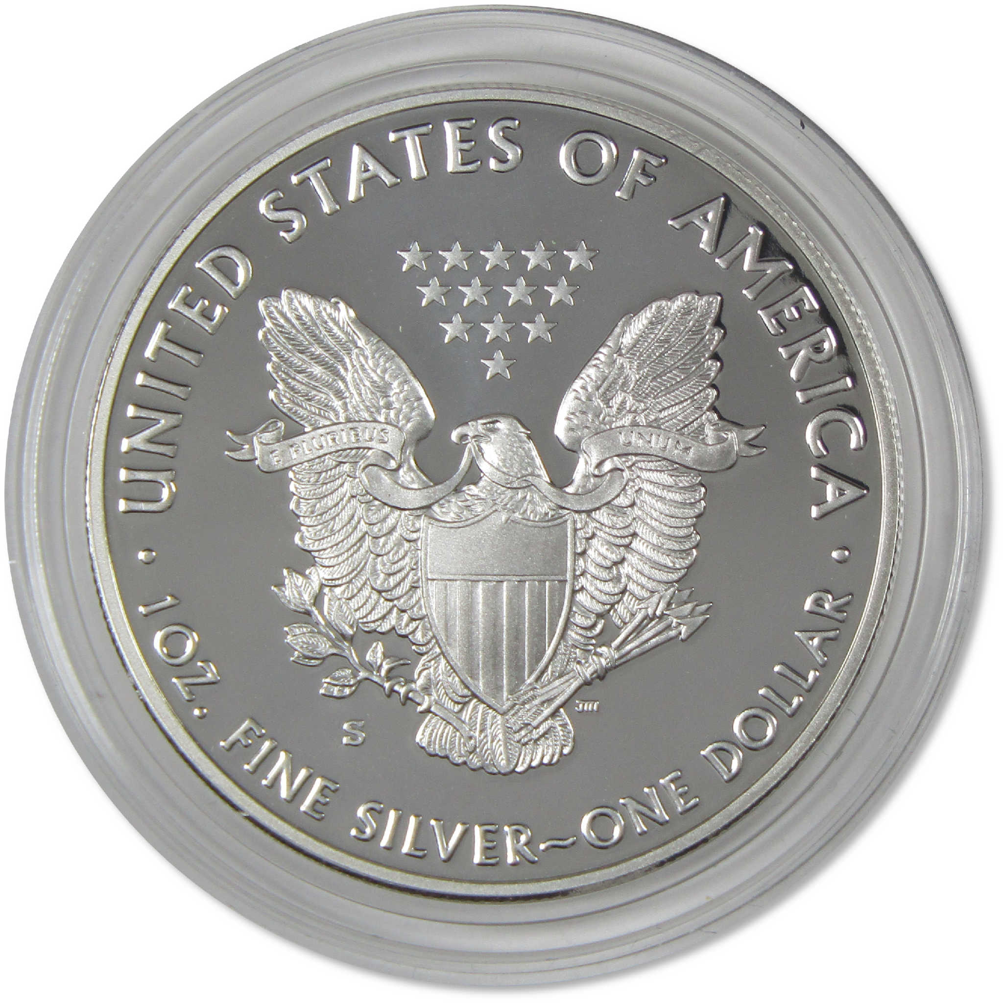 2019 W American Silver Eagle Bullion Proof $1 Coin Collectible OGP COA