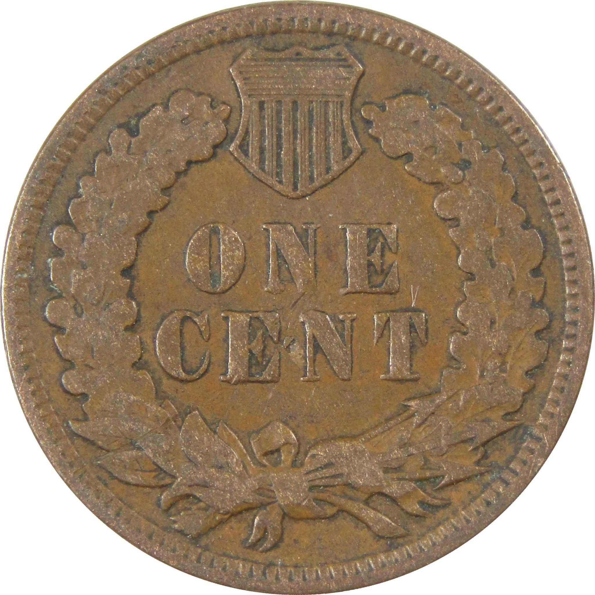 1907 Indian Head Cent G Good Penny 1c Coin SKU:I27047