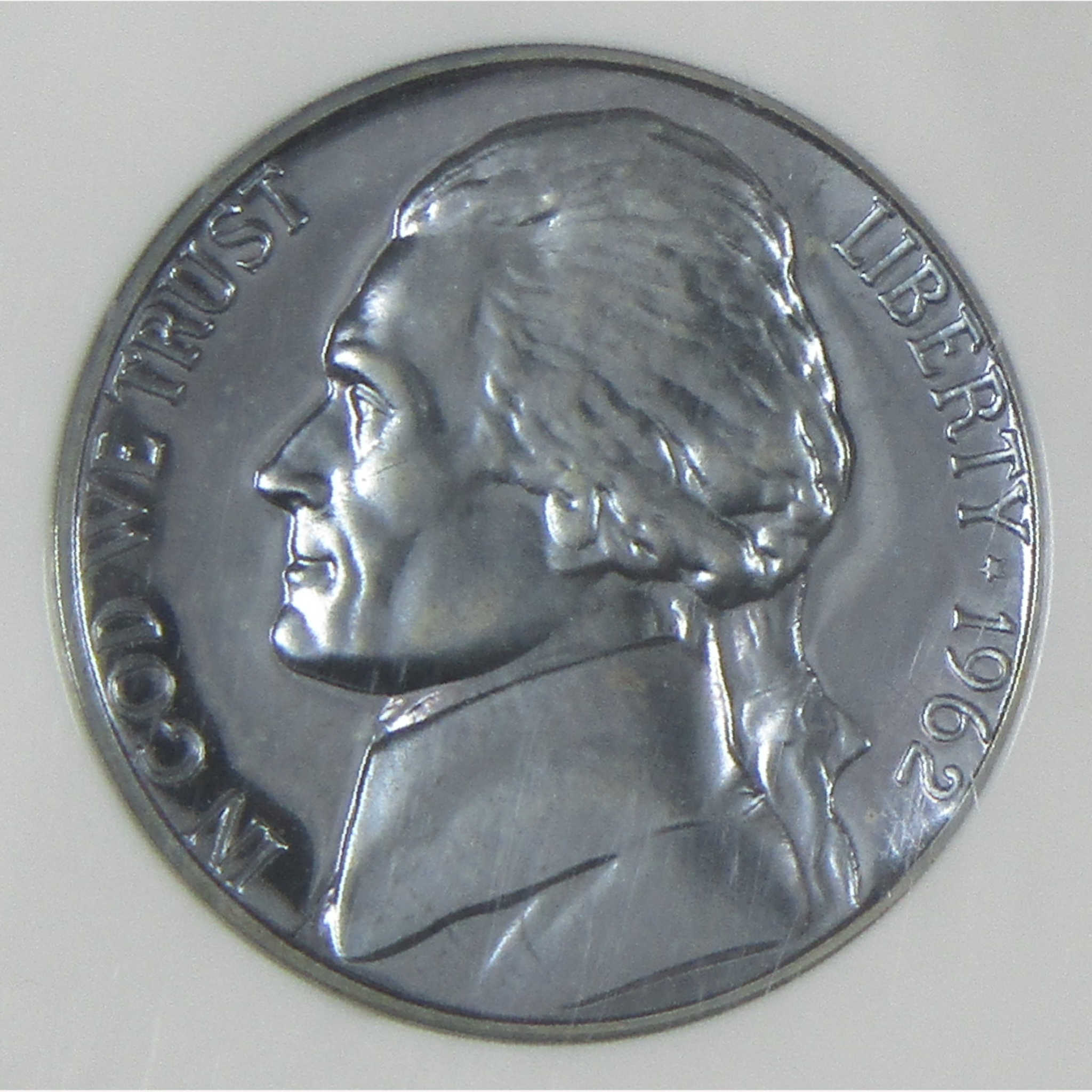 1962 Jefferson Nickel PF 67 NGC Proof 5c Coin SKU:I26435