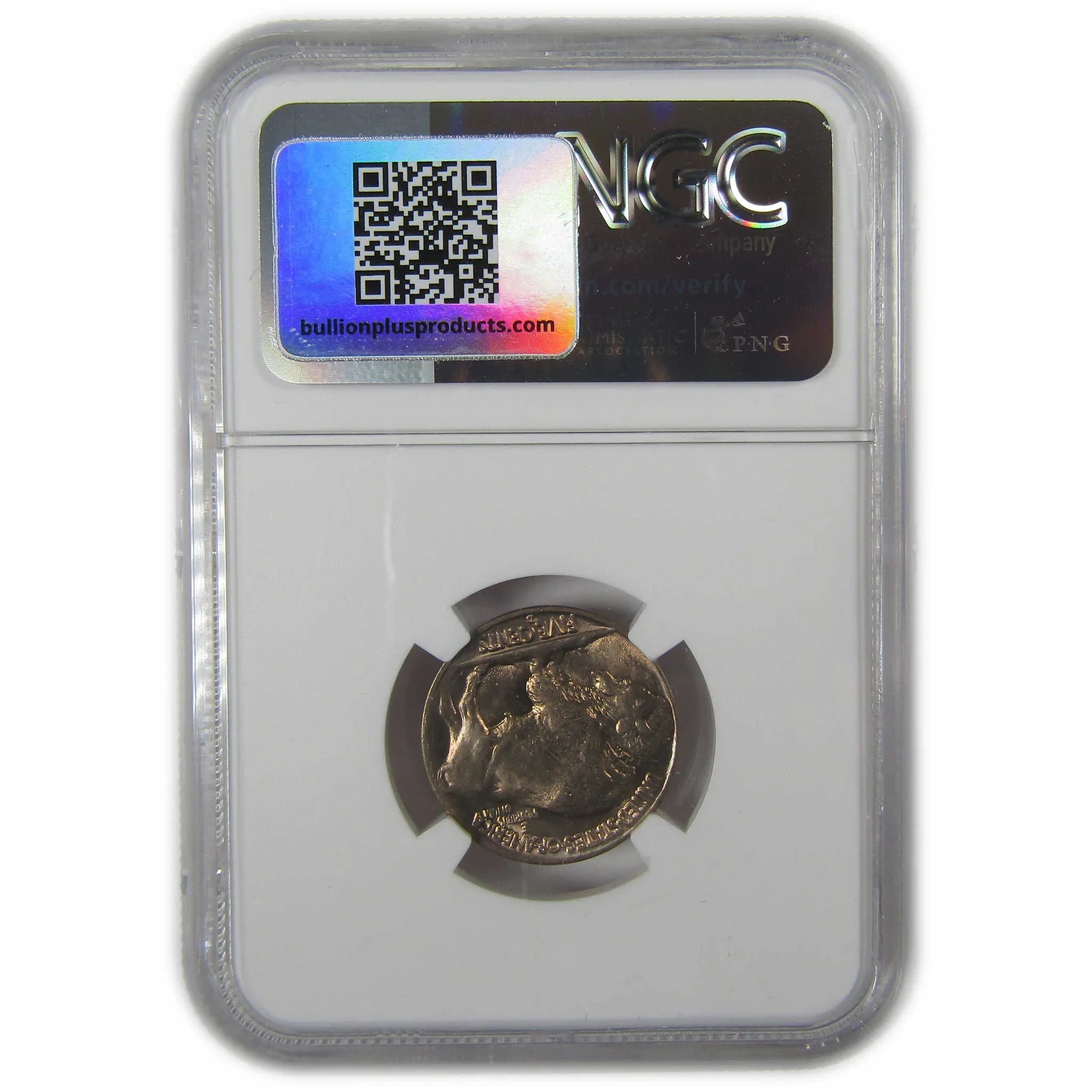 1936 D Indian Head Buffalo Nickel MS 65 NGC Bag Fragment SKU:I22652