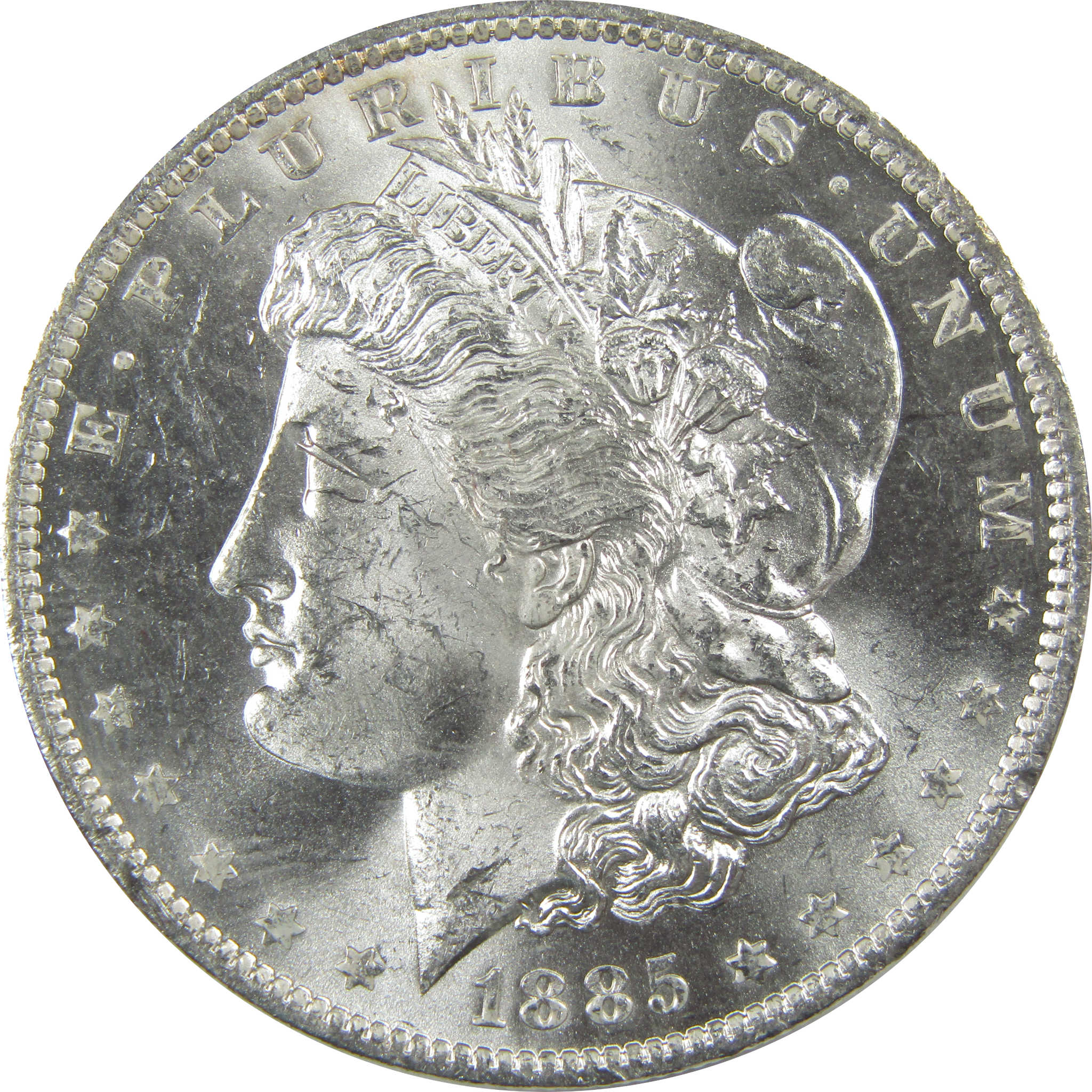 1885 O Morgan Dollar Uncirculated Silver $1 Coin SKU:I22084 - Morgan coin - Morgan silver dollar - Morgan silver dollar for sale - Profile Coins & Collectibles