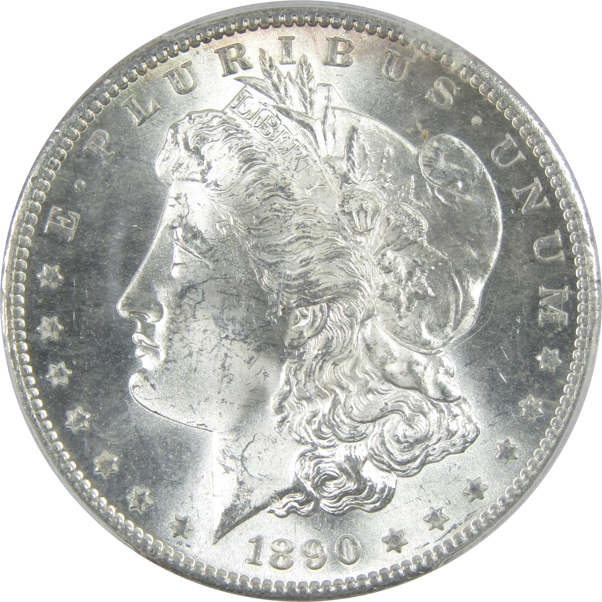 1890 S Morgan Dollar MS 64 PCGS Silver $1 Uncirculated Coin SKU:I14603 - Morgan coin - Morgan silver dollar - Morgan silver dollar for sale - Profile Coins & Collectibles