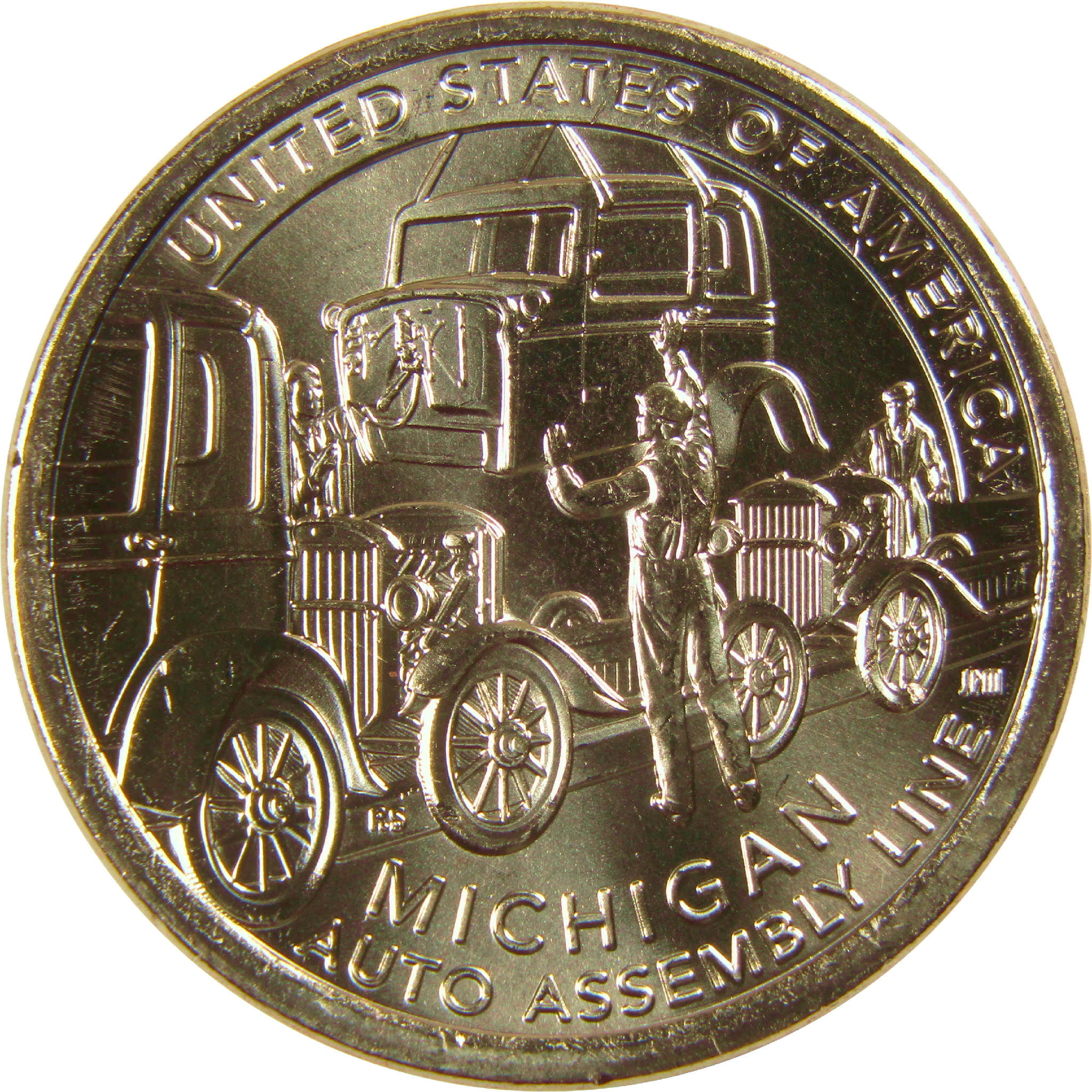 2025 P Auto Assembly Line American Innovation Dollar Uncirculated