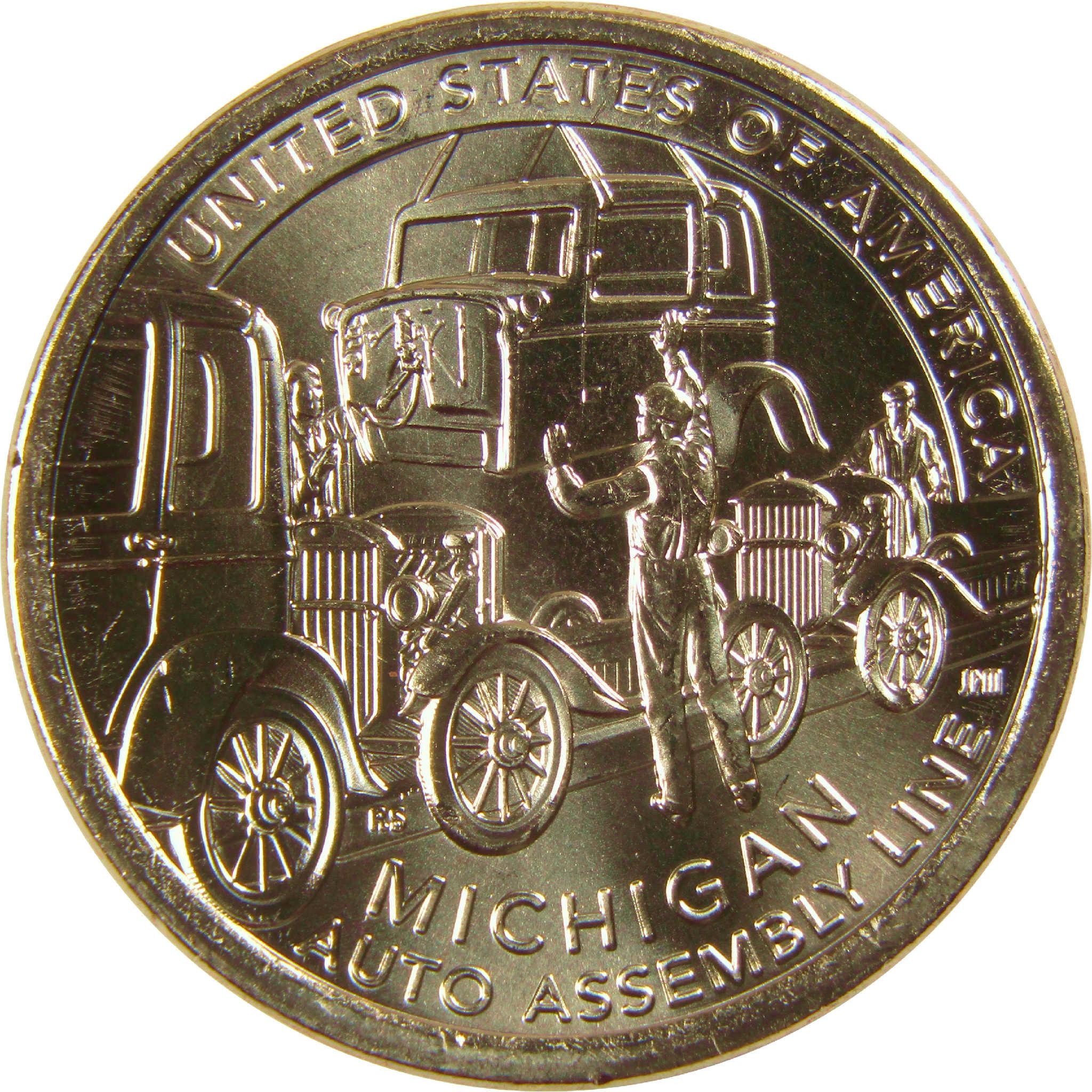 2025 P Auto Assembly Line American Innovation Dollar Uncirculated