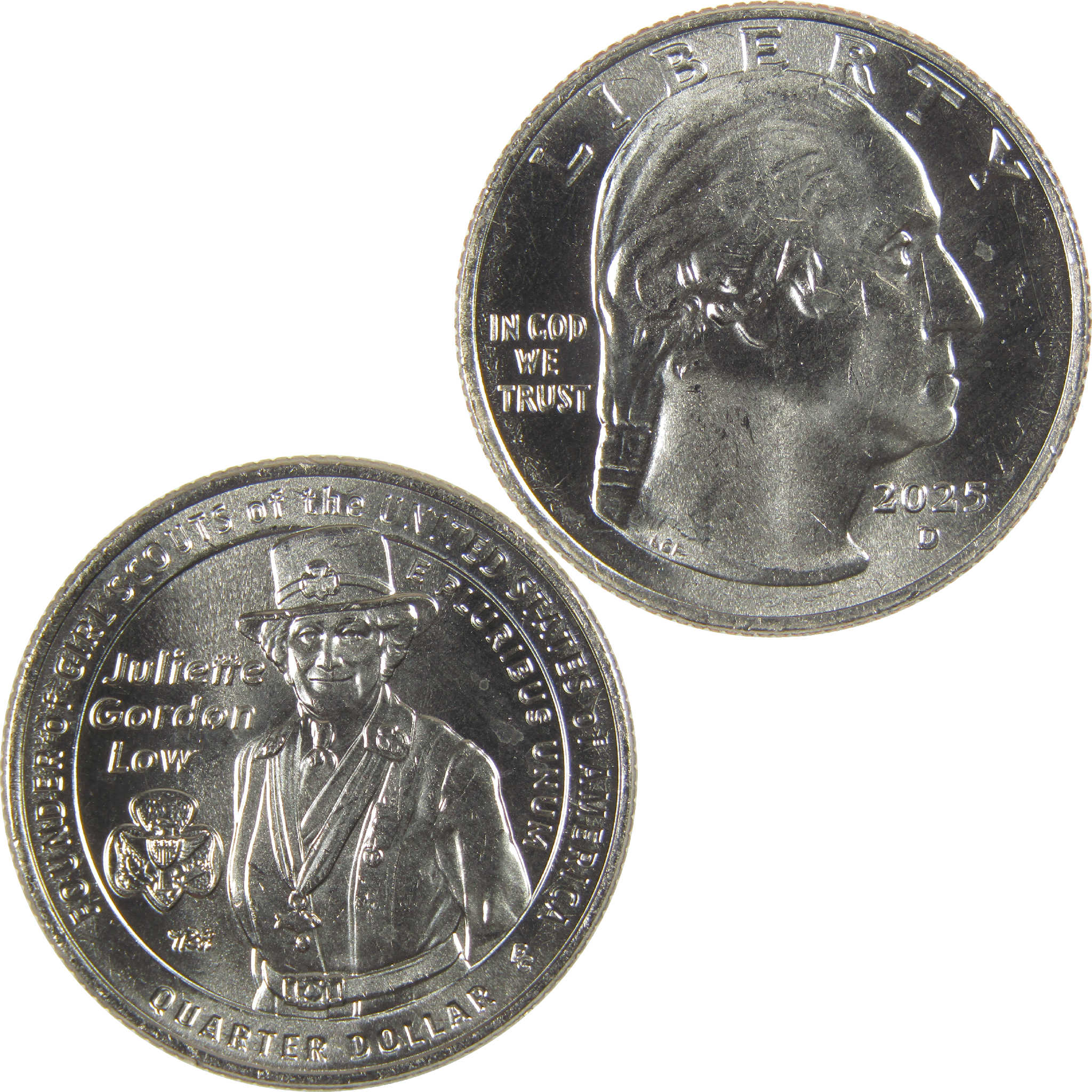 2025 D Juliette Gordon Low American Women Quarter Uncirculated Clad