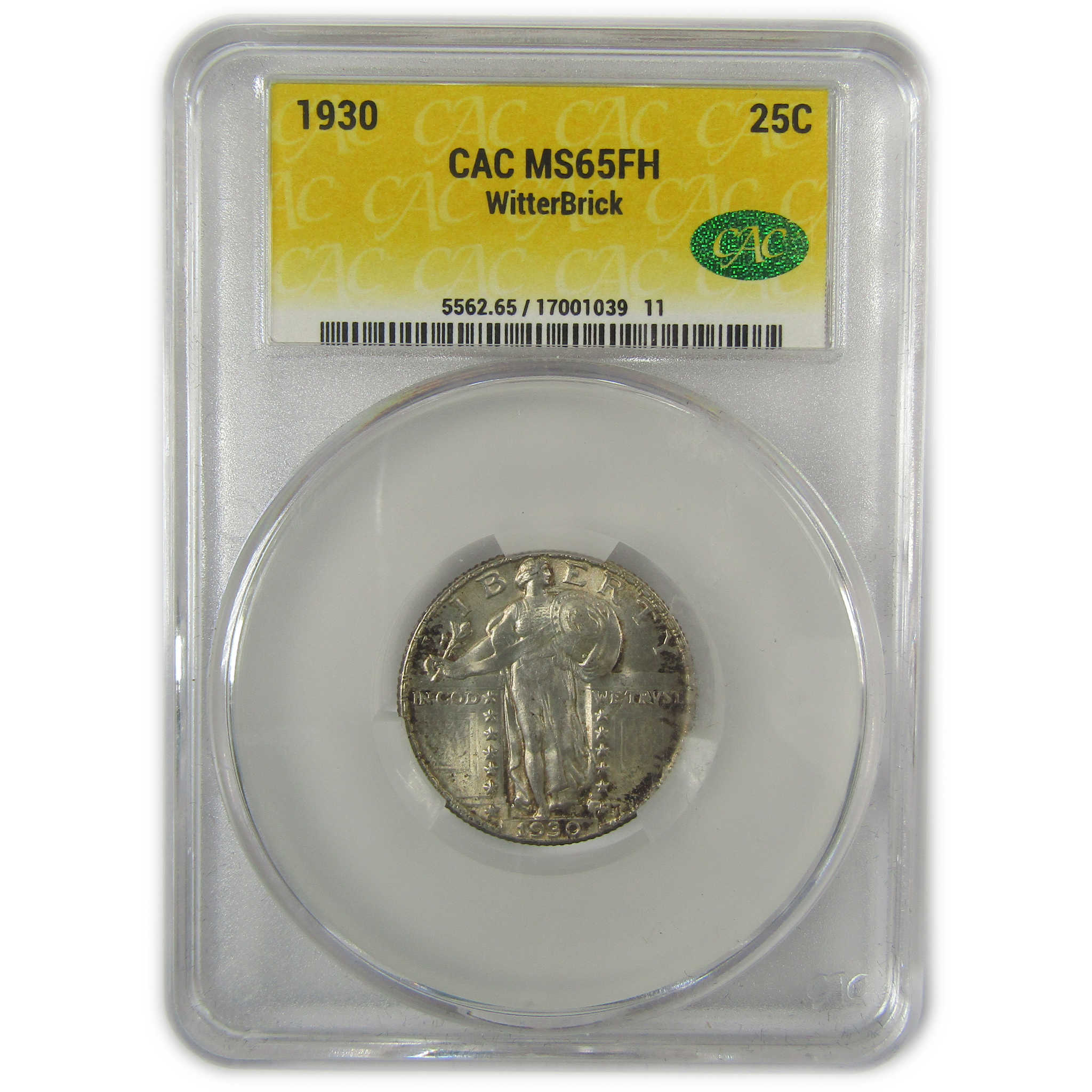 1930 Standing Liberty Quarter MS 65 FH CAC Silver 25c Coin SKU:I19891