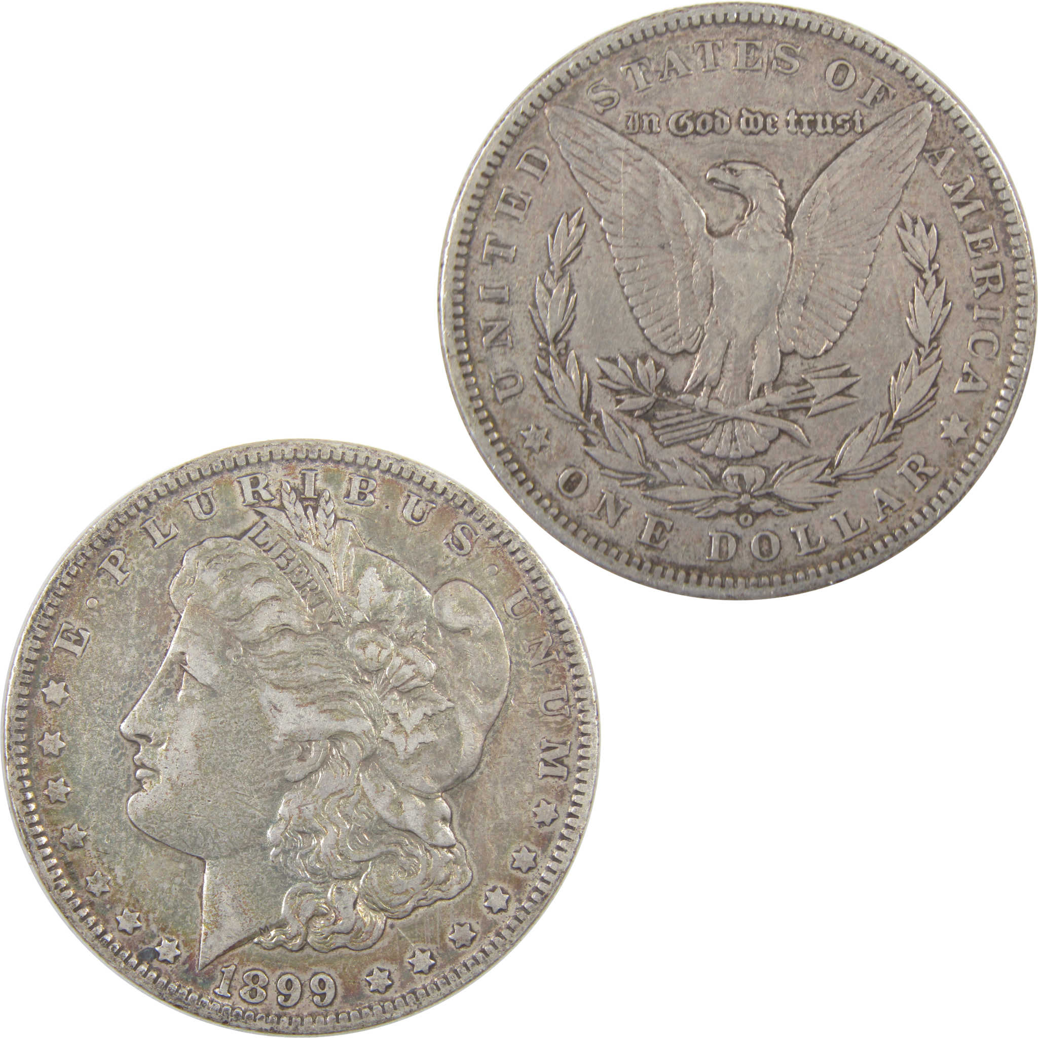 1899 O Micro O Morgan Dollar VF Very Fine Silver $1 Coin SKU:I18833 - Morgan coin - Morgan silver dollar - Morgan silver dollar for sale - Profile Coins & Collectibles