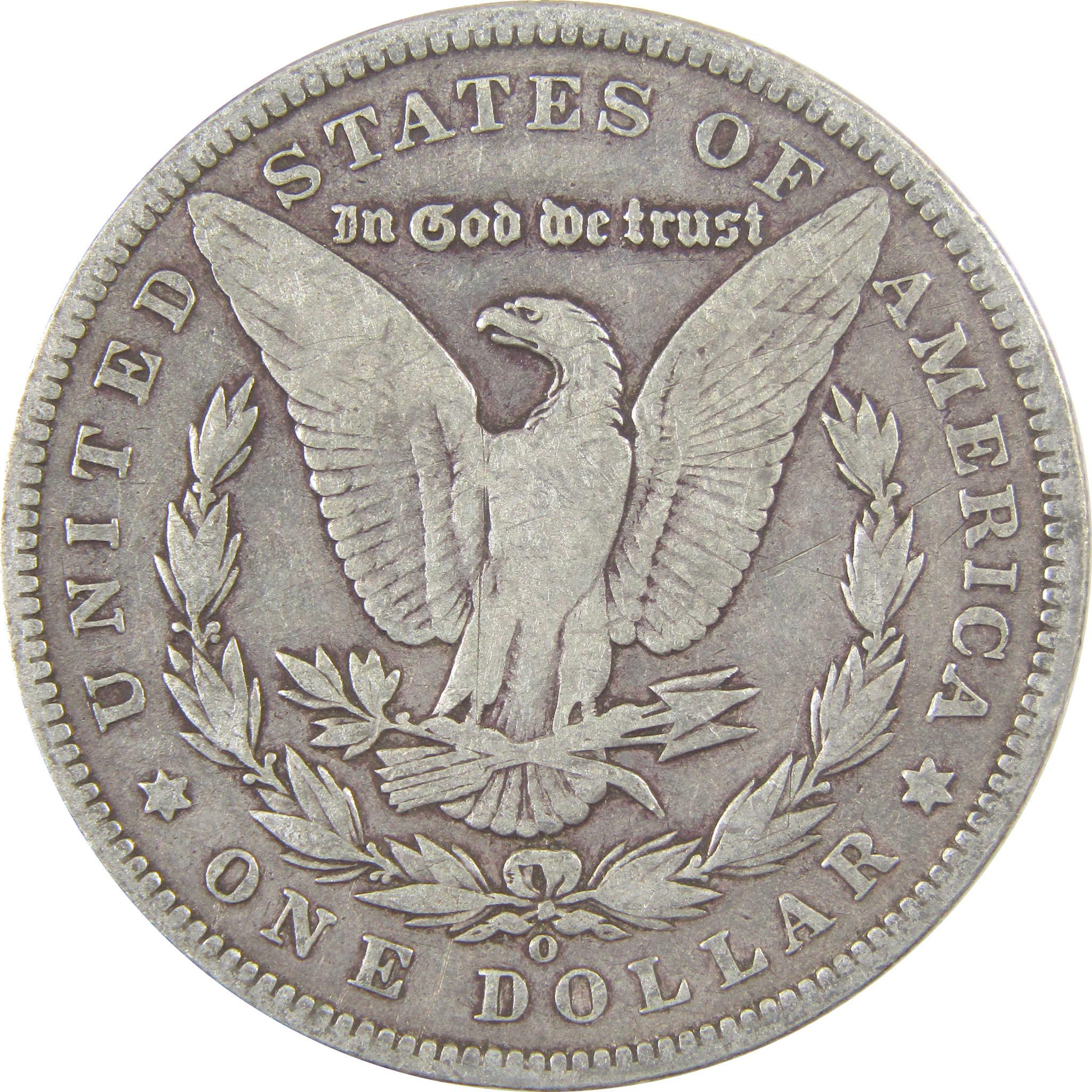 1892 O Morgan Silver Dollar VG Very Good Details $1 Coin SKU:I24707 - Morgan coin - Morgan silver dollar - Morgan silver dollar for sale - Profile Coins & Collectibles