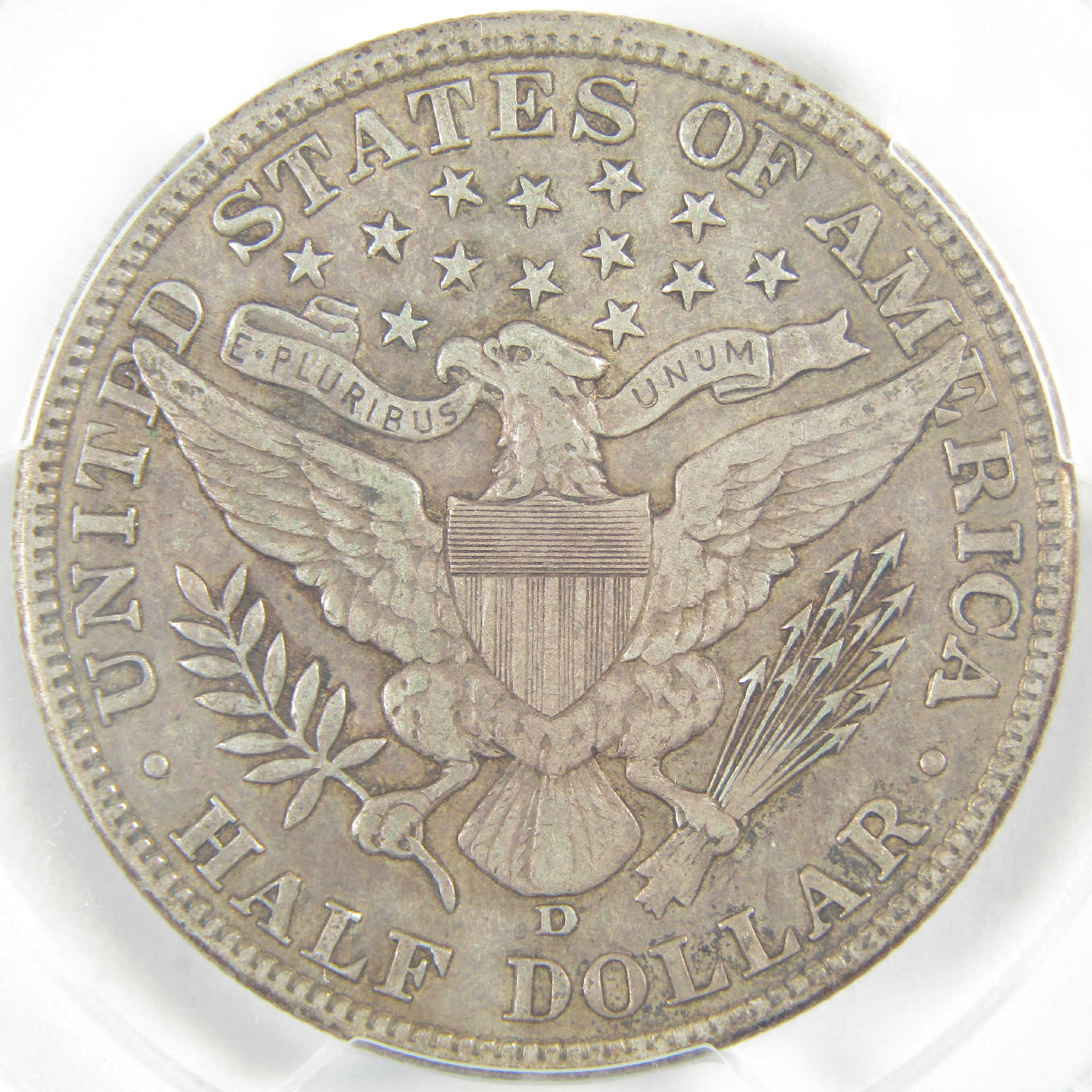 1912 D Barber Half Dollar VF 35 PCGS Silver 50c Coin