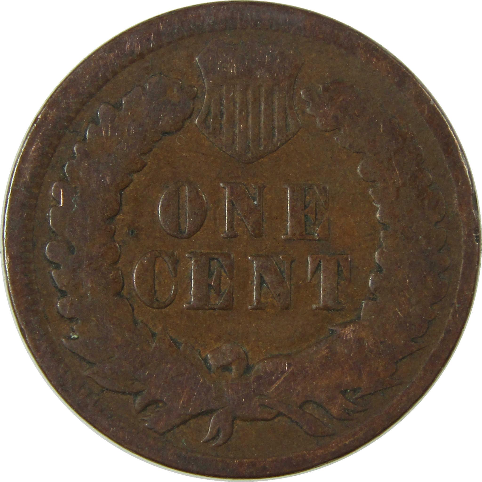 1898 Indian Head Cent G Good Penny 1c Coin SKU:I26986