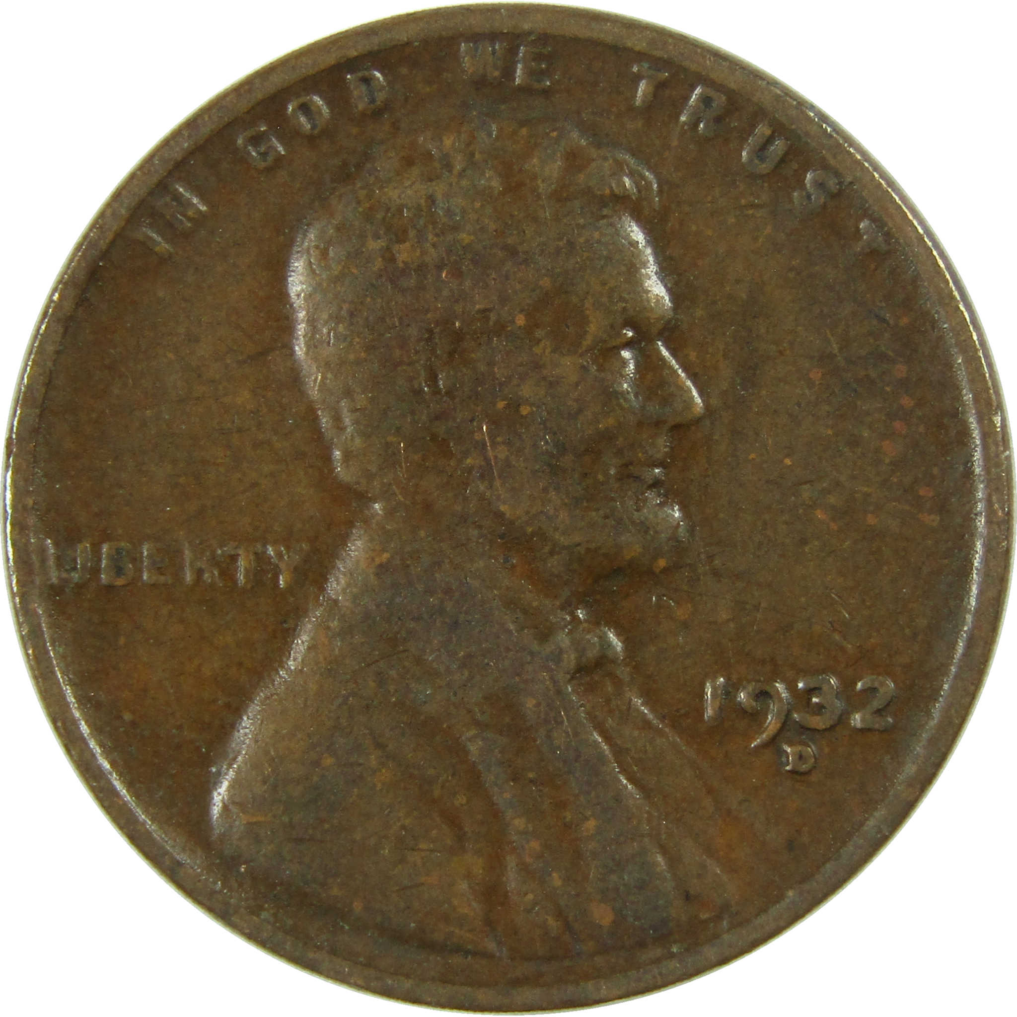 1932 D Lincoln Wheat Cent VG Very Good Penny 1c Coin SKU:I27127
