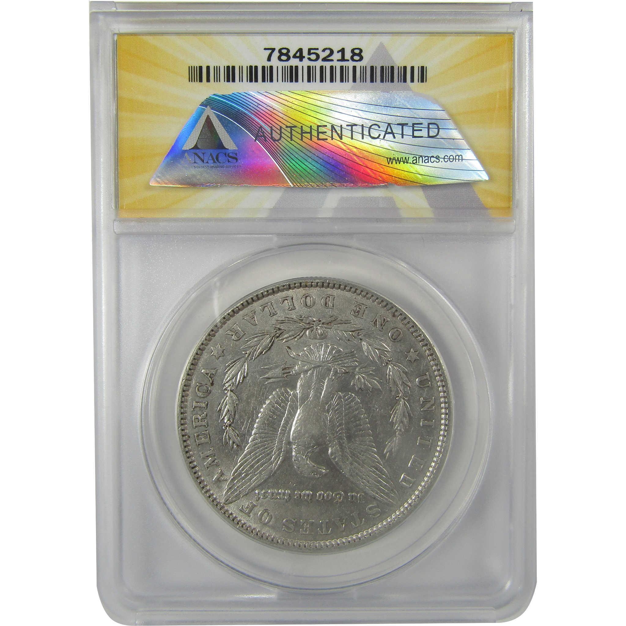 1901 Morgan Dollar AU 50 Details ANACS Silver $1 Coin SKU:I21268 - Morgan coin - Morgan silver dollar - Morgan silver dollar for sale - Profile Coins & Collectibles