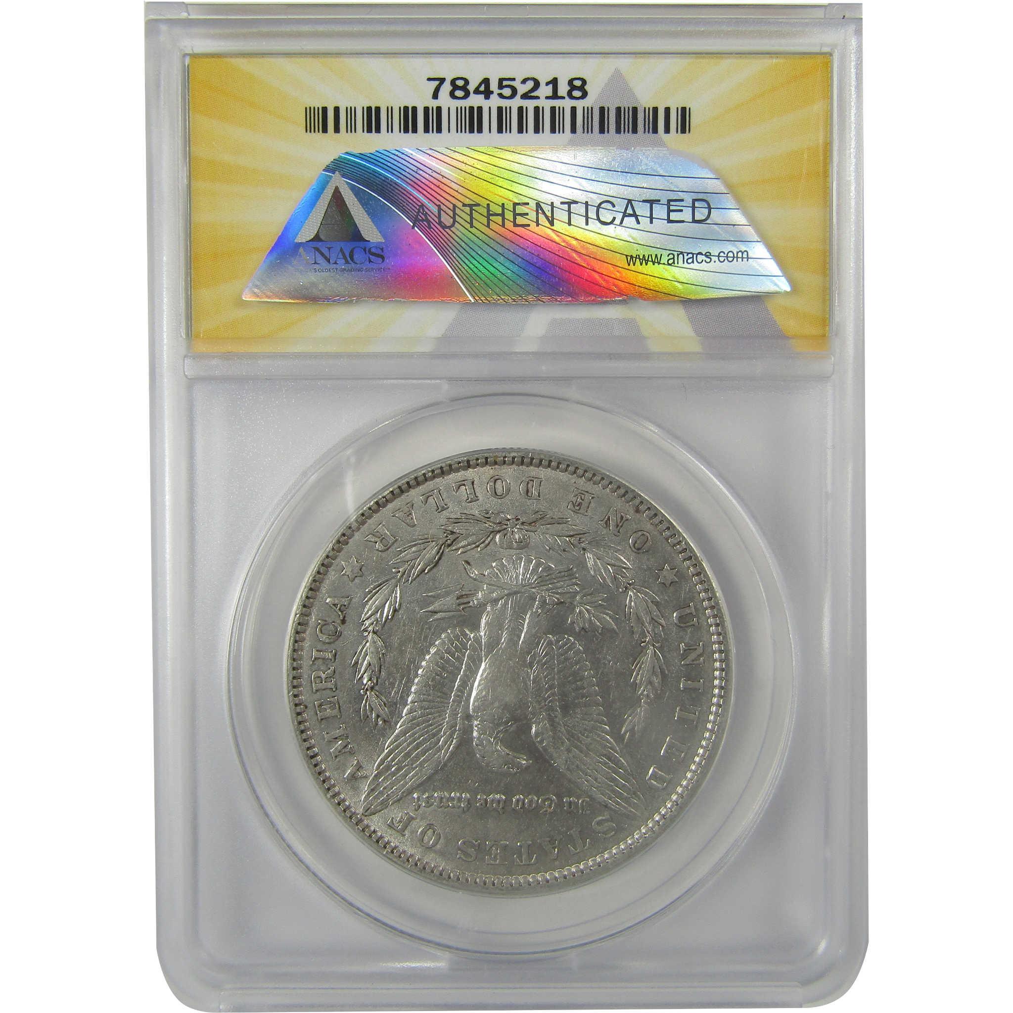 1901 Morgan Dollar AU 50 Details ANACS Silver $1 Coin SKU:I21268 - Morgan coin - Morgan silver dollar - Morgan silver dollar for sale - Profile Coins & Collectibles