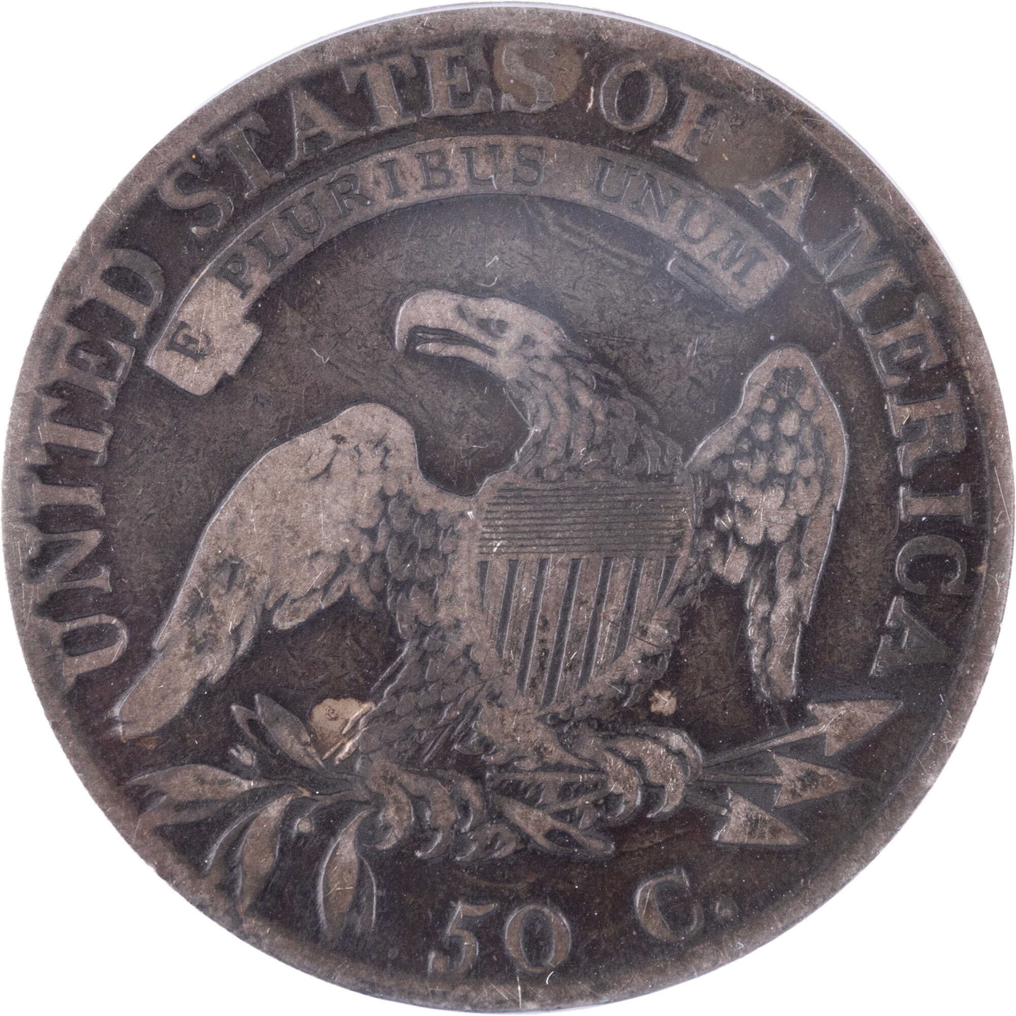 1817 Capped Bust Half Dollar VG 10 ANACS Silver 50c Coin SKU:I12853